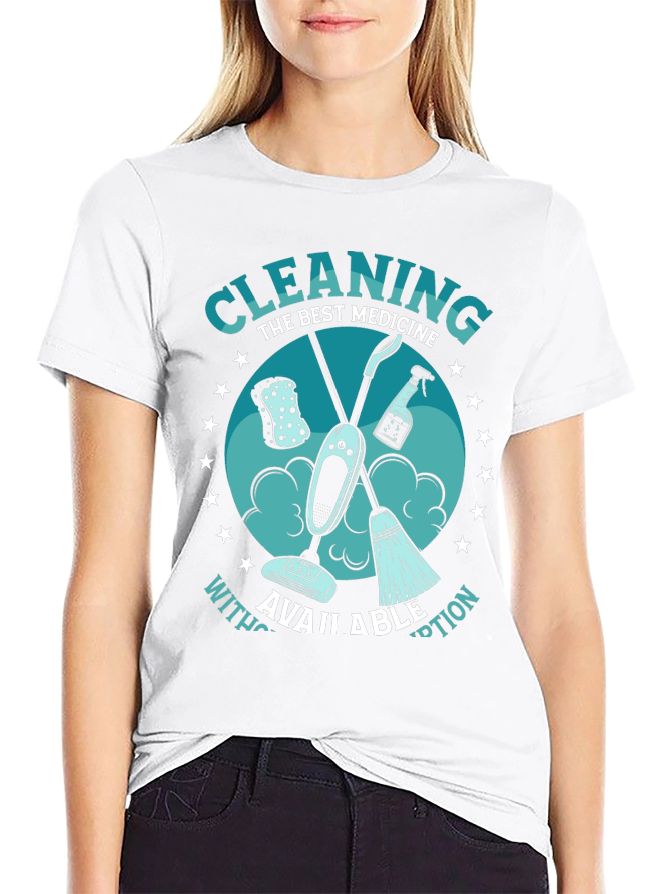 Cleaning is the Best Medicine T-Shirt