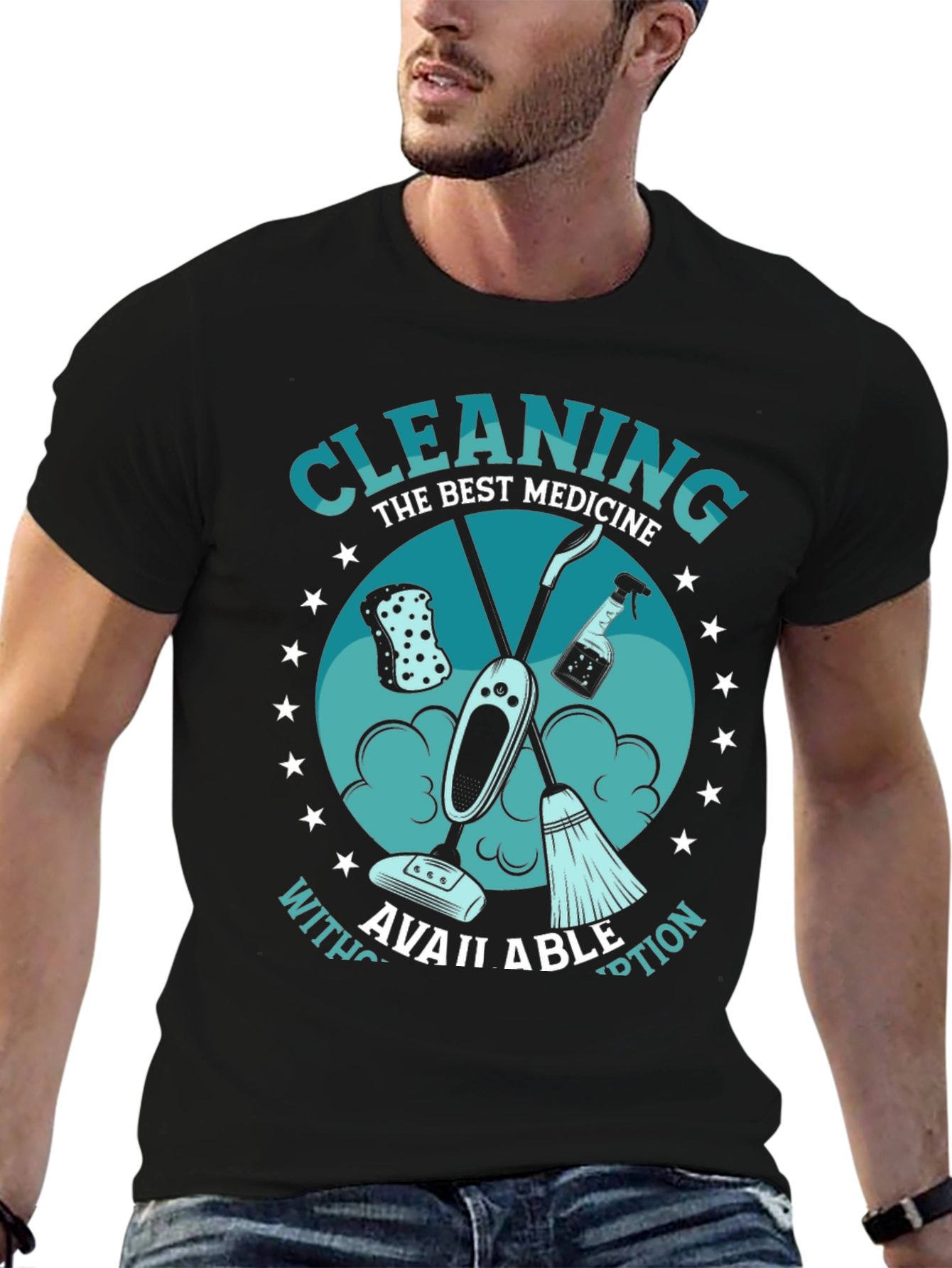 Cleaning is the Best Medicine T-Shirt