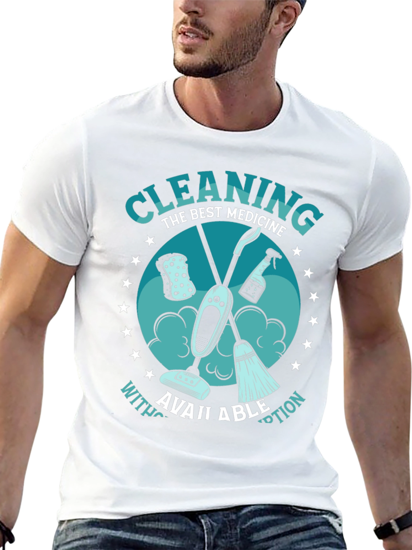 Cleaning is the Best Medicine T-Shirt