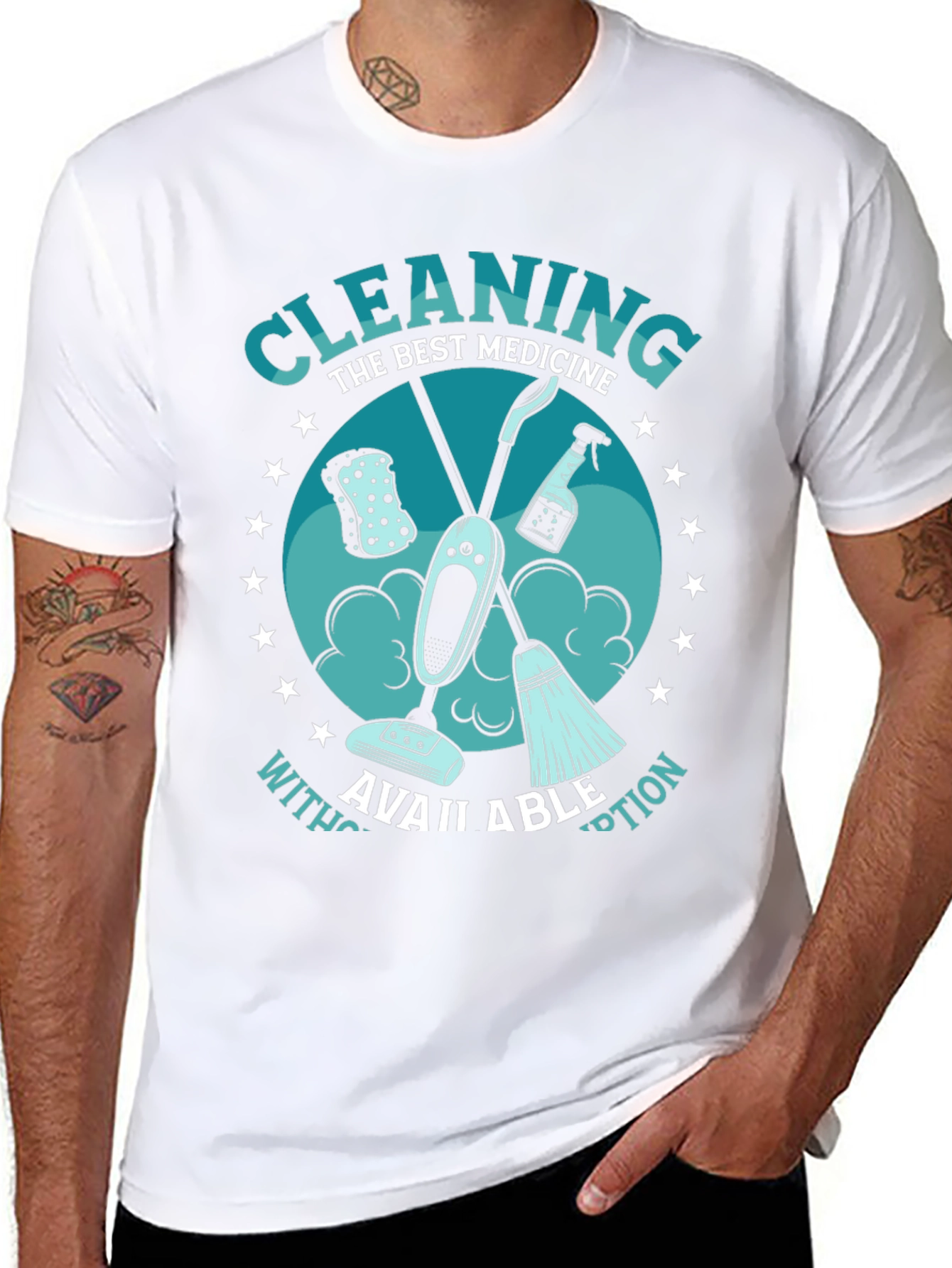 Cleaning is the Best Medicine T-Shirt
