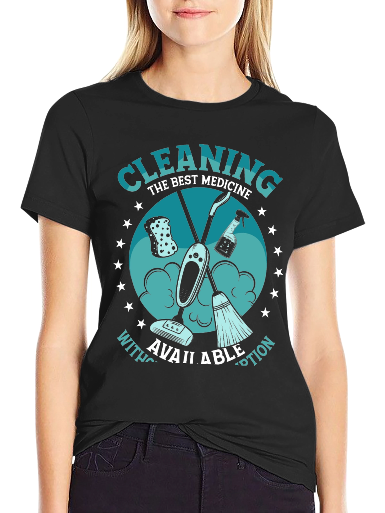Cleaning is the Best Medicine T-Shirt