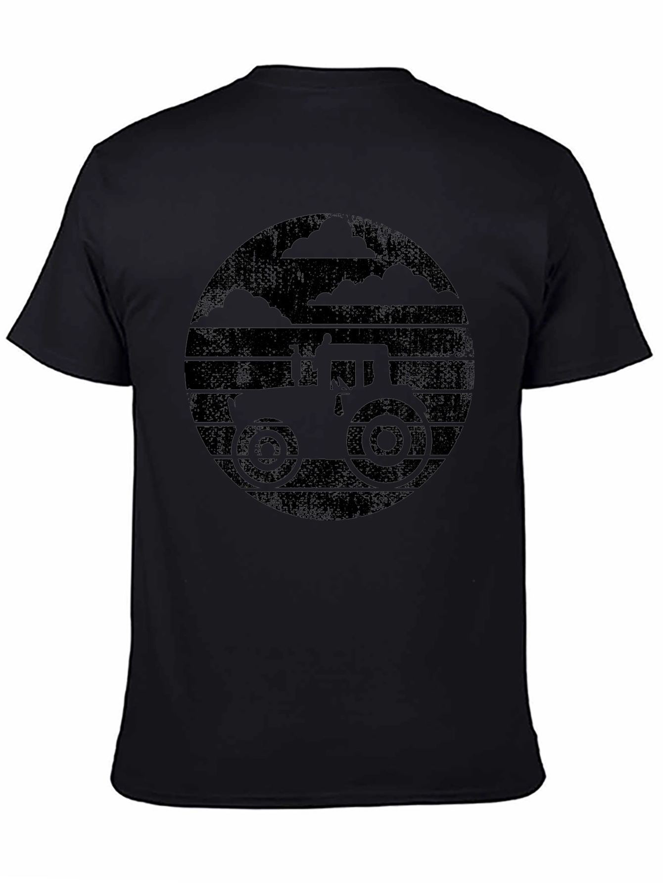 Retro Tractor Graphic T-Shirt