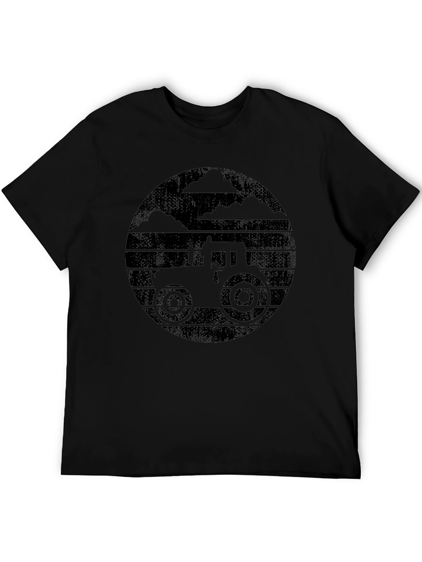 Retro Tractor Graphic T-Shirt