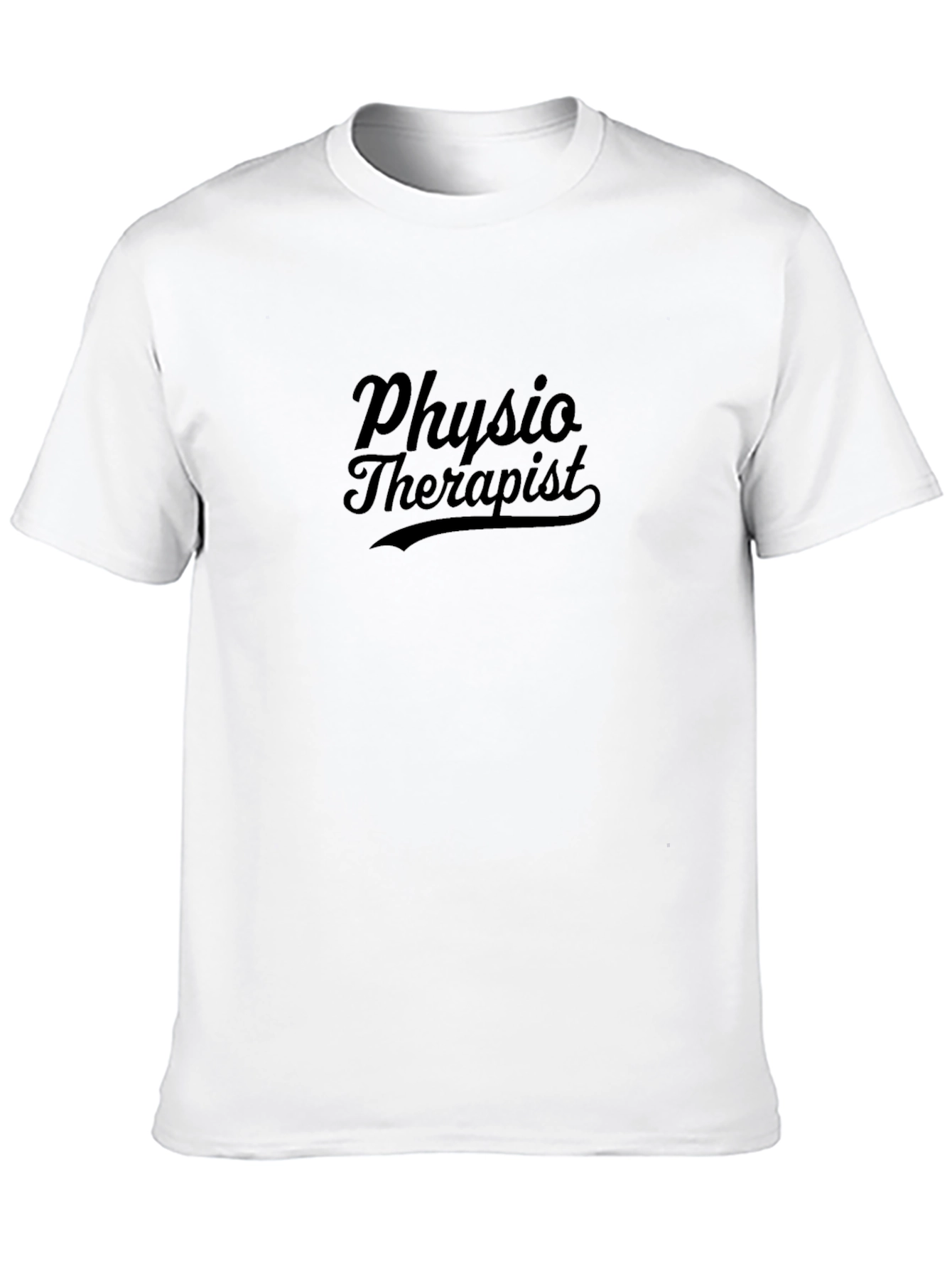 Physio Therapist T-Shirt - Classic Black Cotton Tee