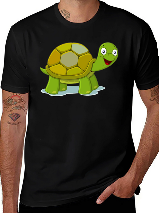Cartoon Turtle Graphic Tee