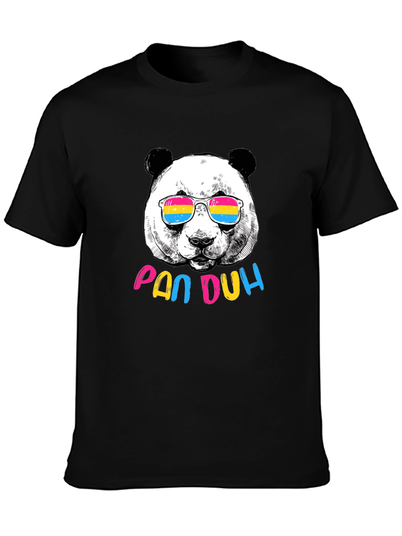 Pan Duh Panda T-Shirt - Stylish Graphic Tee
