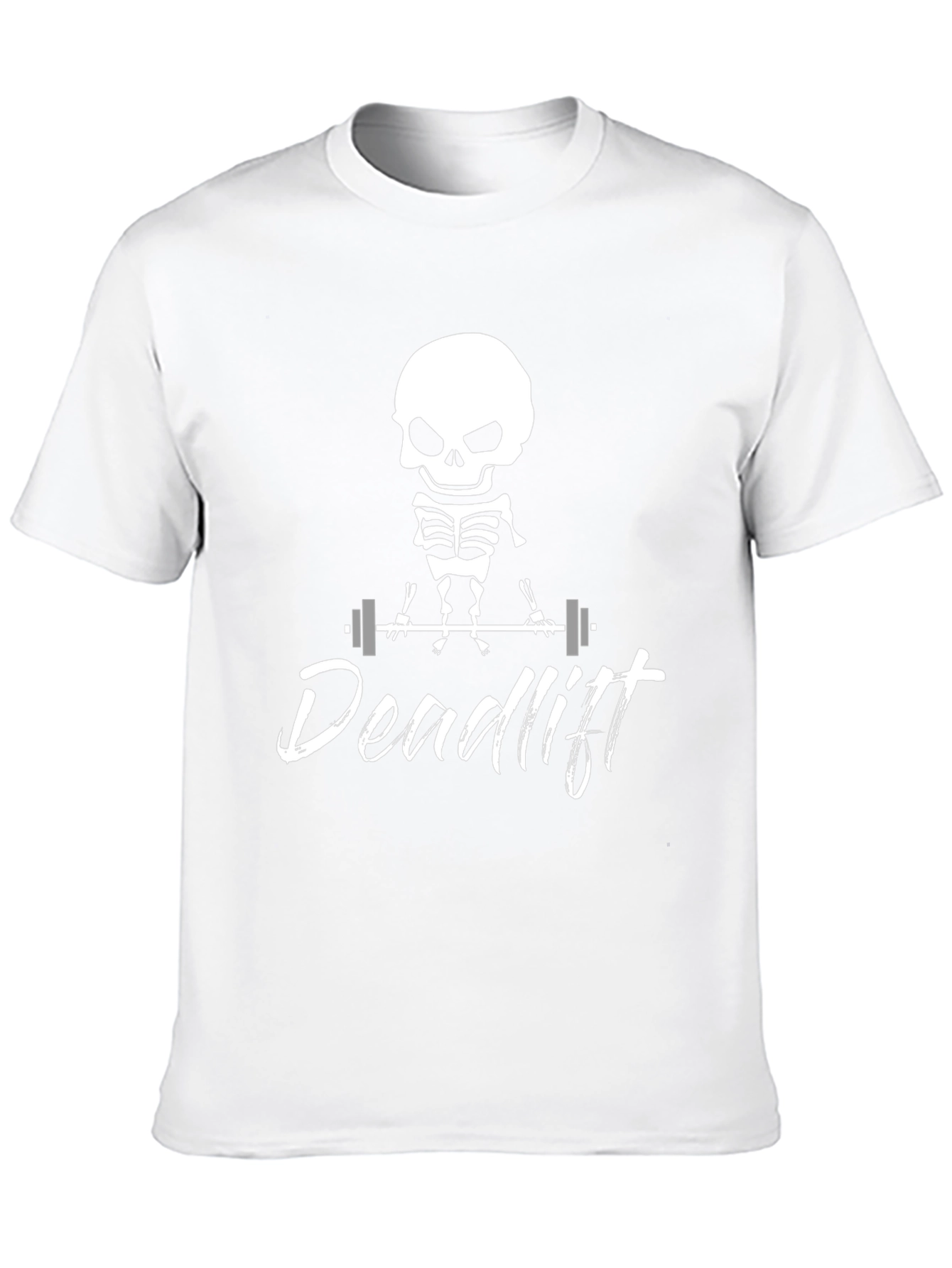 Deadlift Skeleton Graphic T-Shirt