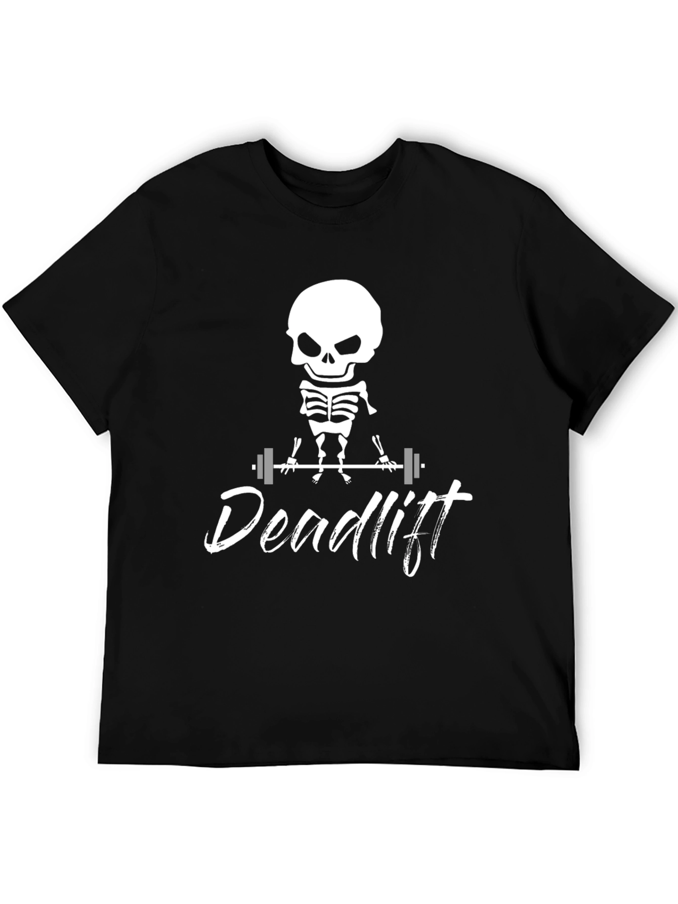 Deadlift Skeleton Graphic T-Shirt