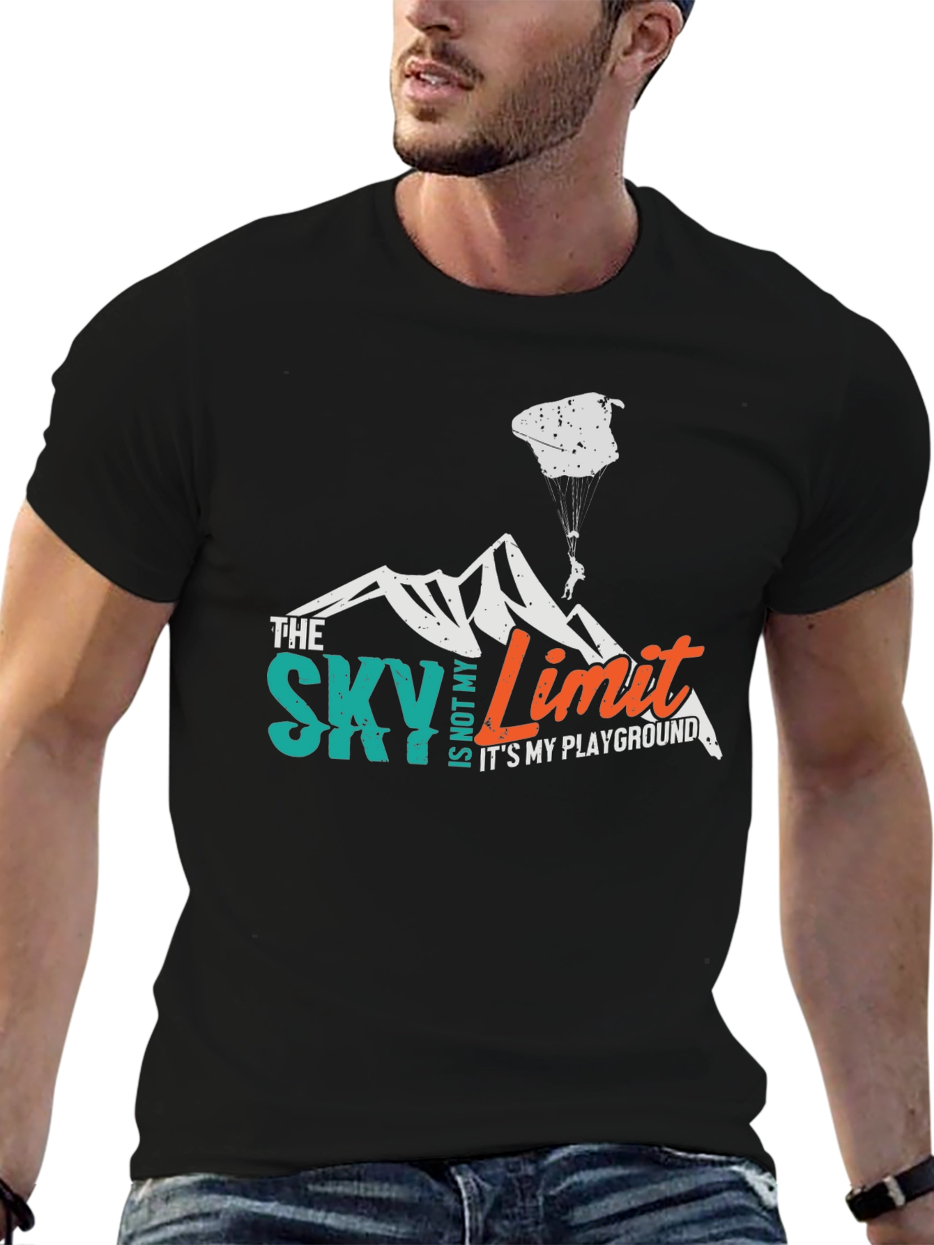 Sky is My Playground T-Shirt - Adventure Seeker Tee