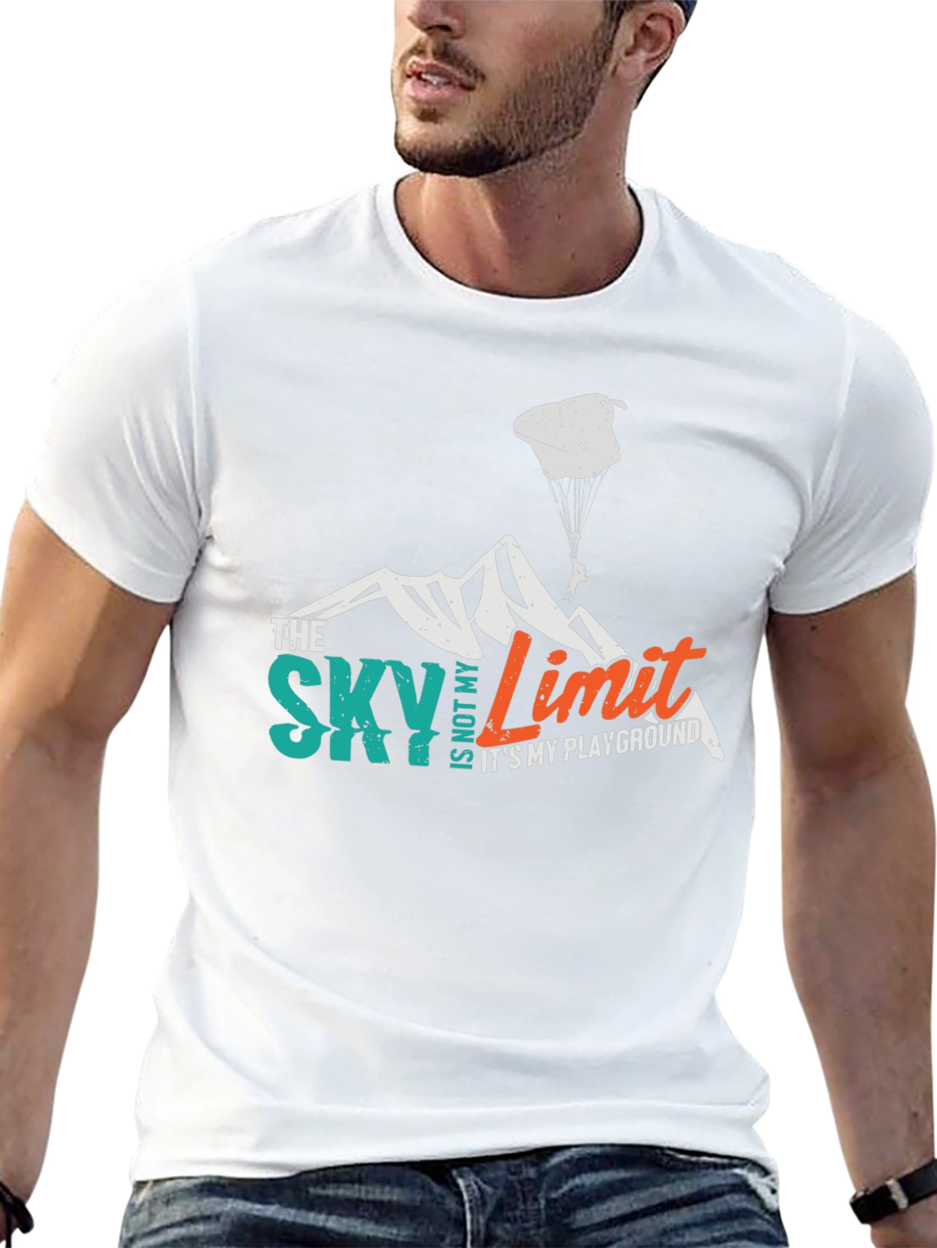 Sky is My Playground T-Shirt - Adventure Seeker Tee