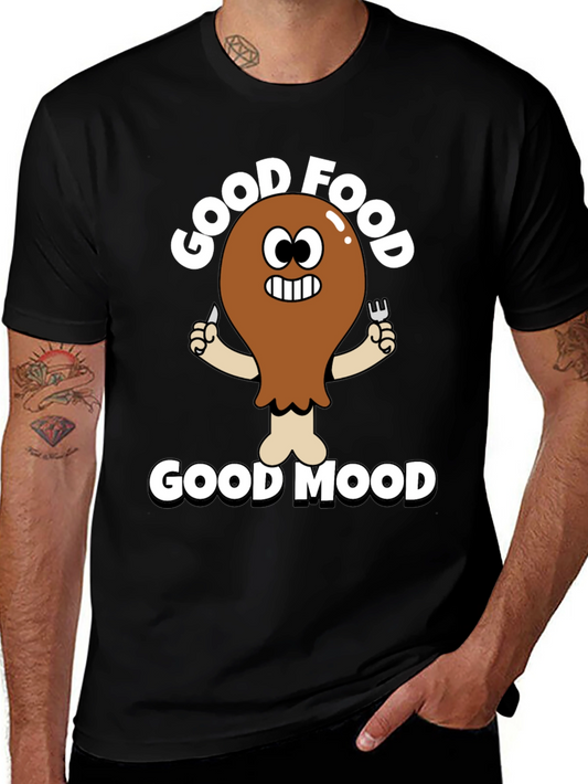 Good Food Good Mood Funny T-Shirt