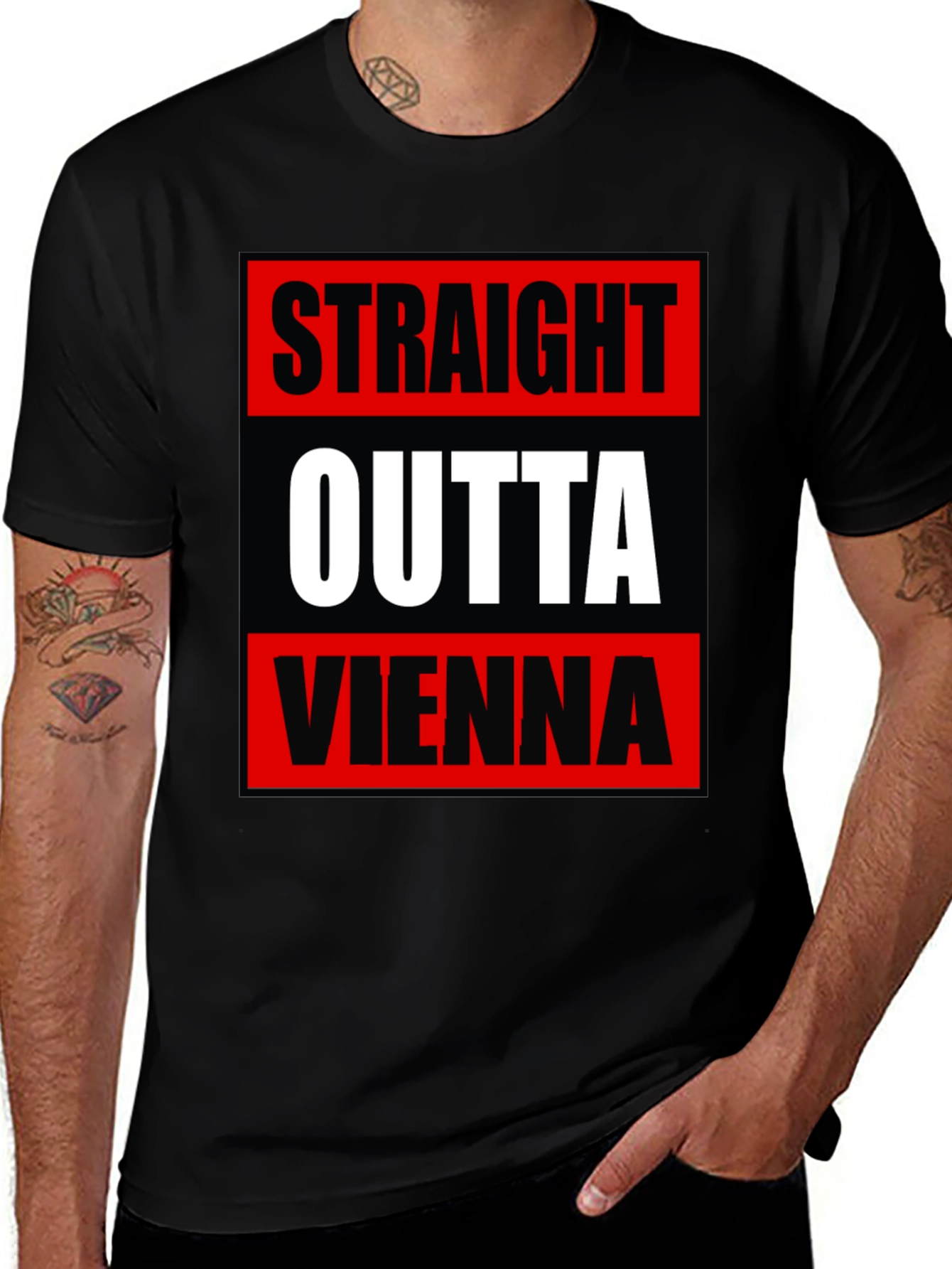 Straight Outta Vienna Graphic Tee