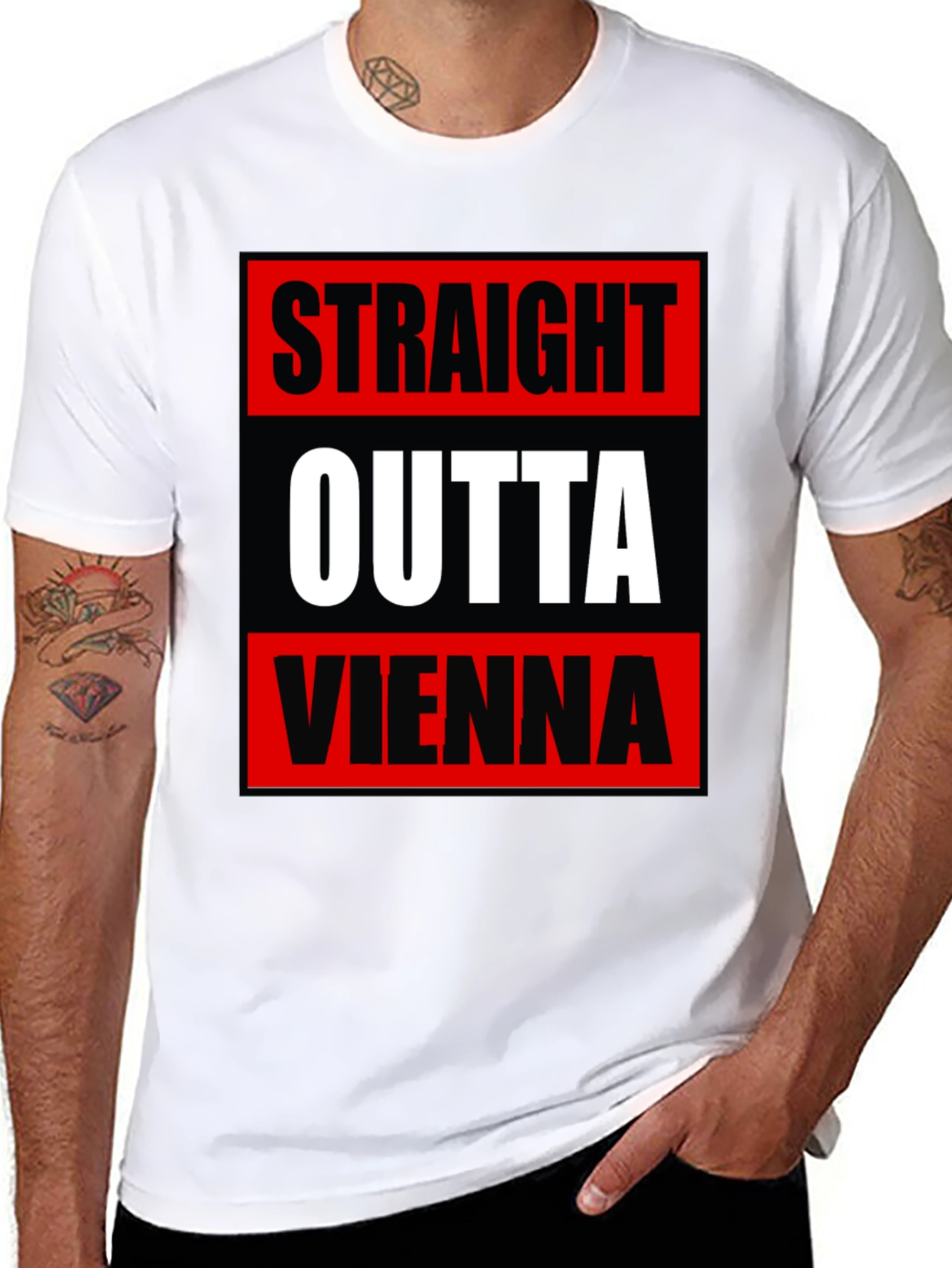 Straight Outta Vienna Graphic Tee
