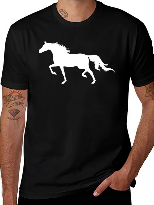 Black Horse Graphic Tee