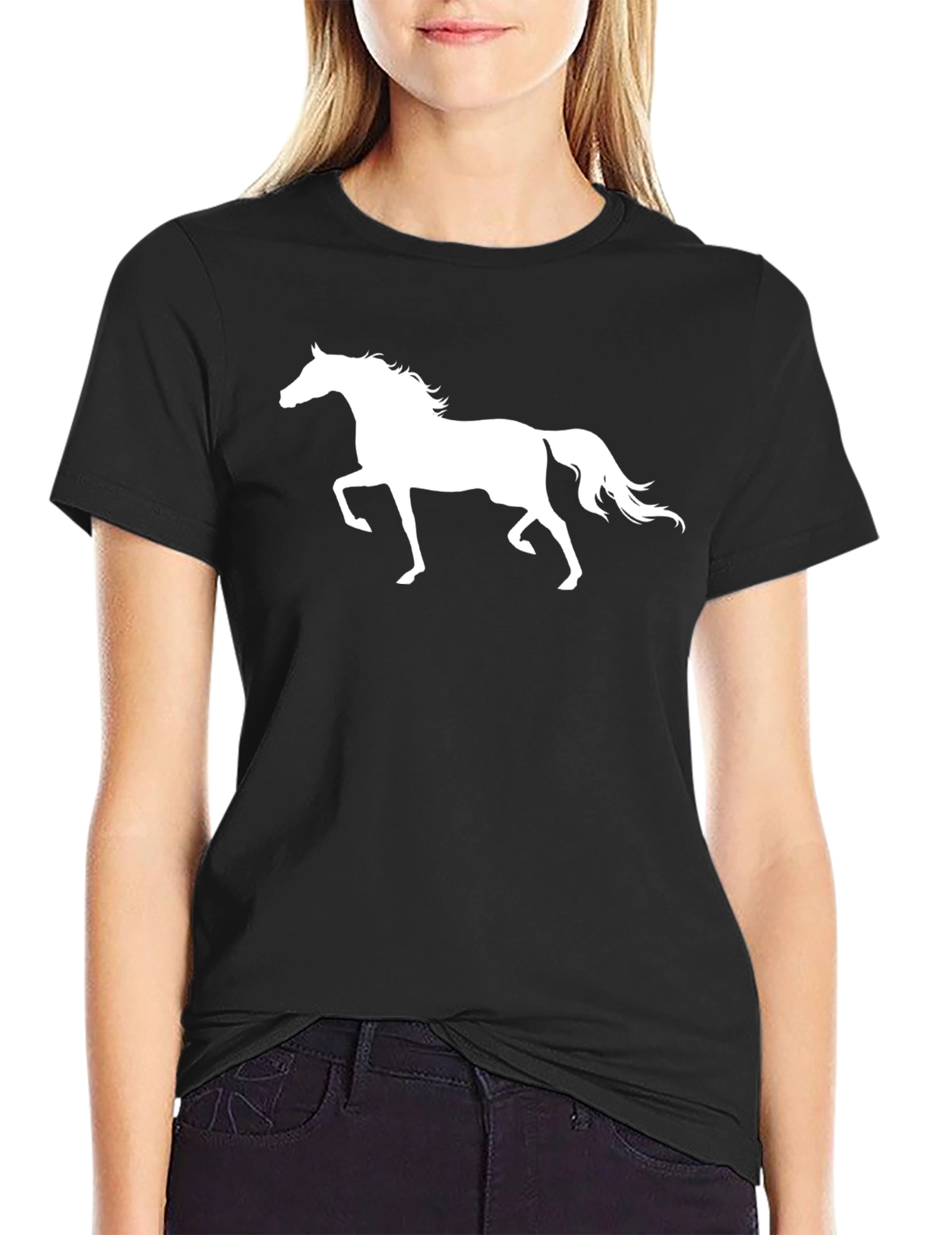 Black Horse Graphic Tee
