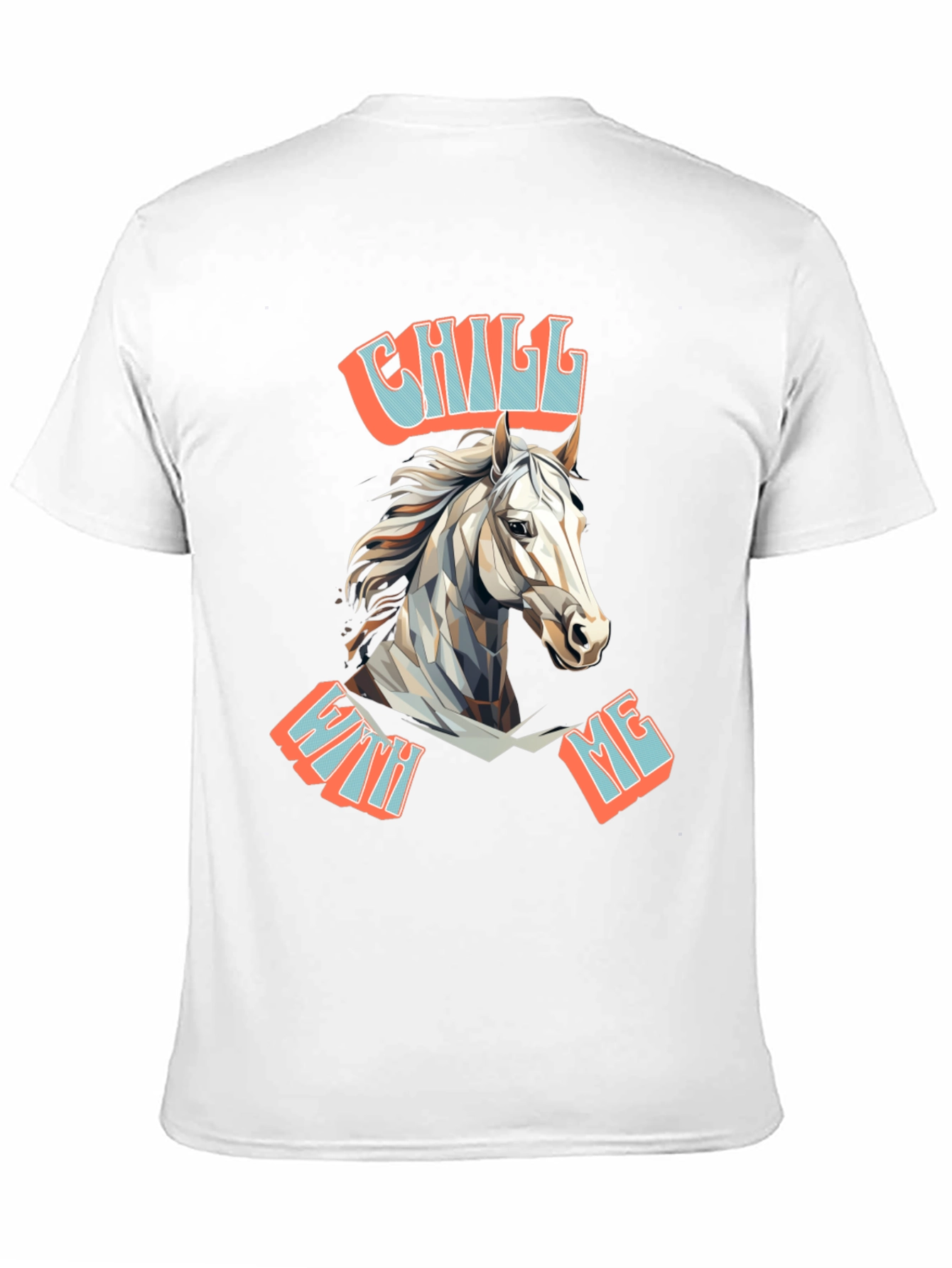 Chill With Me Horse Graphic Tee