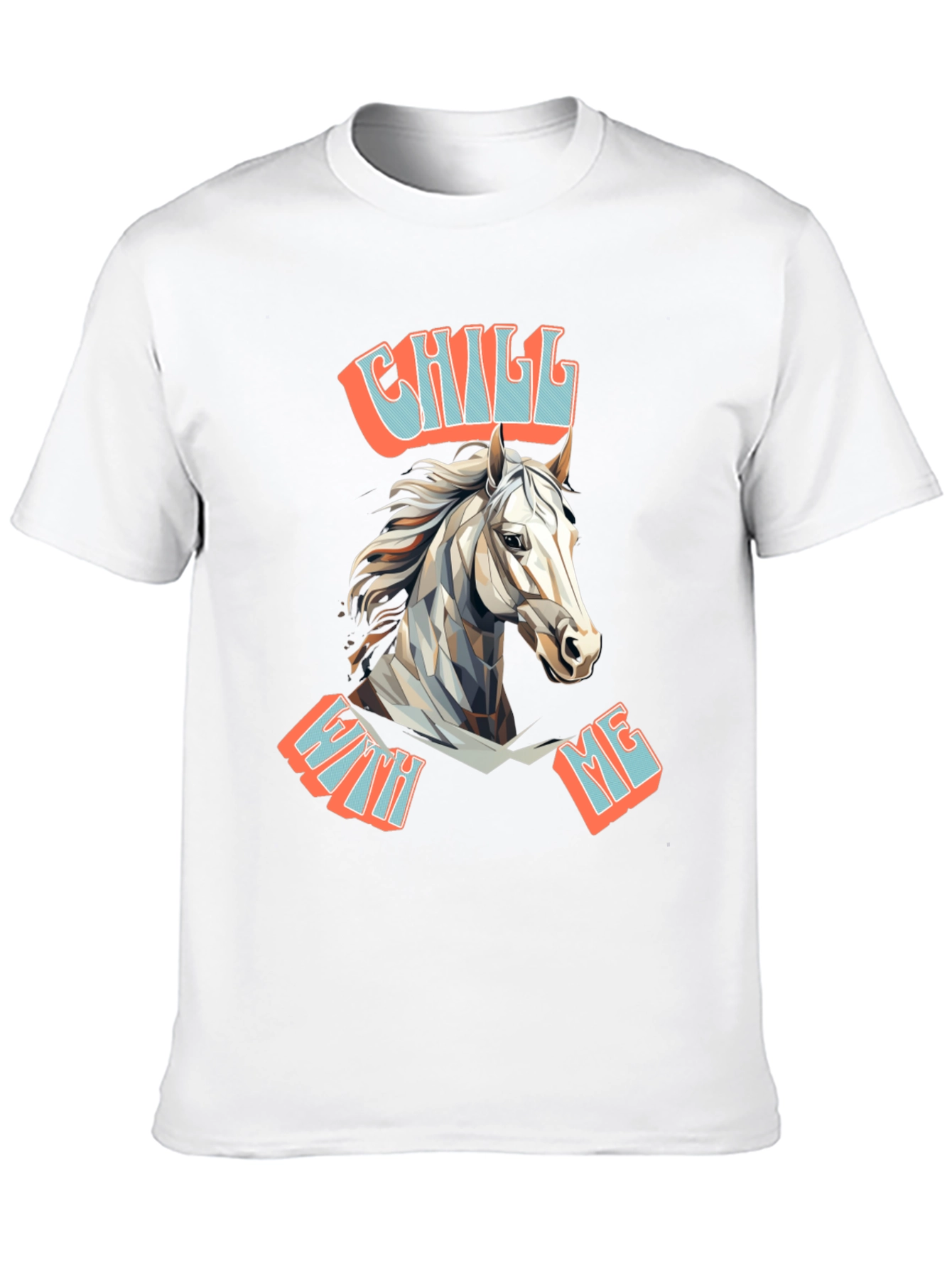 Chill With Me Horse Graphic Tee