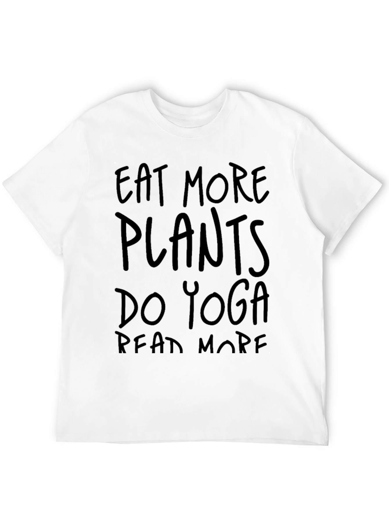 Eat More Plants T-Shirt - Yoga & Reading