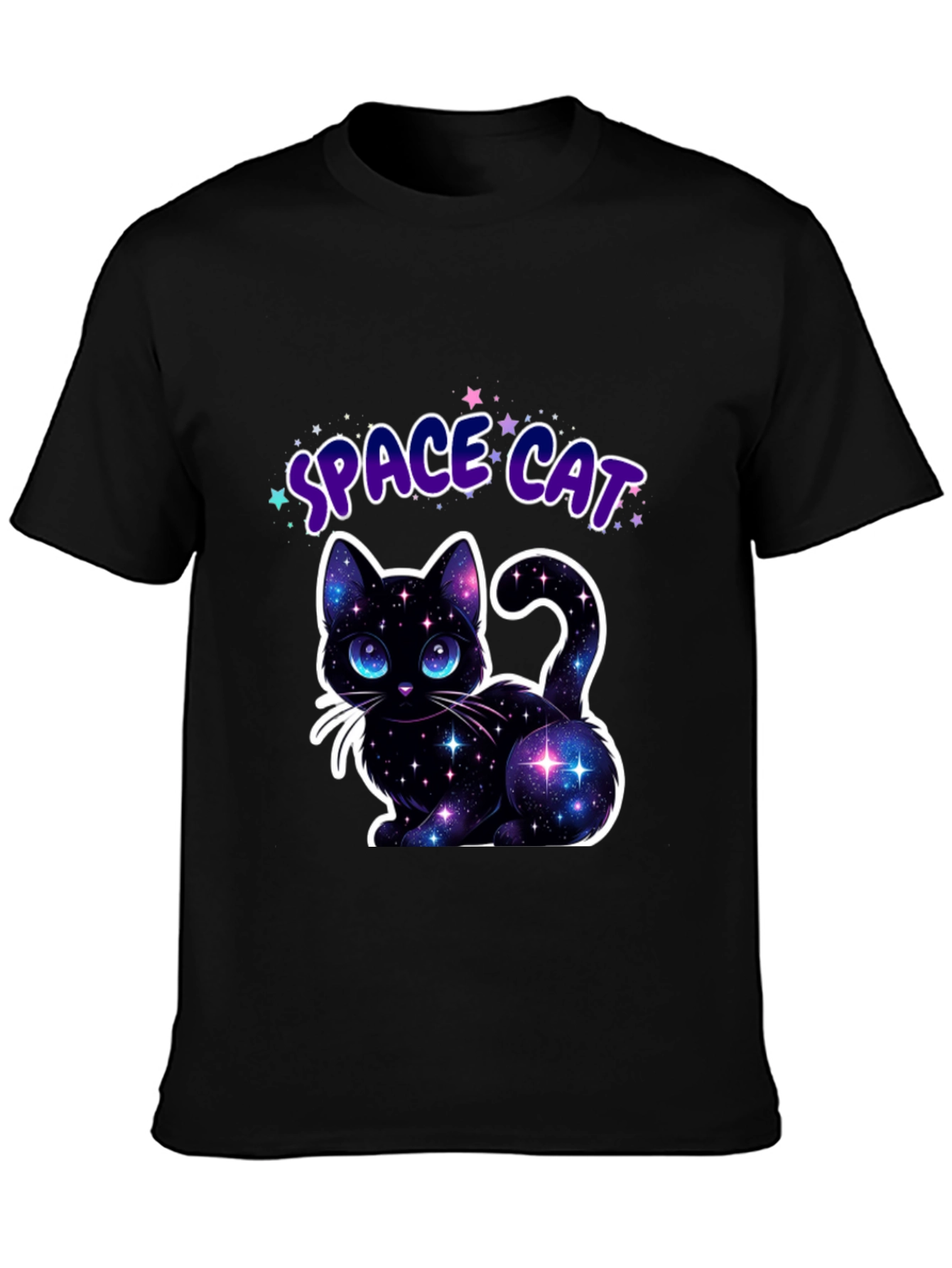 Space Cat Galaxy T-Shirt