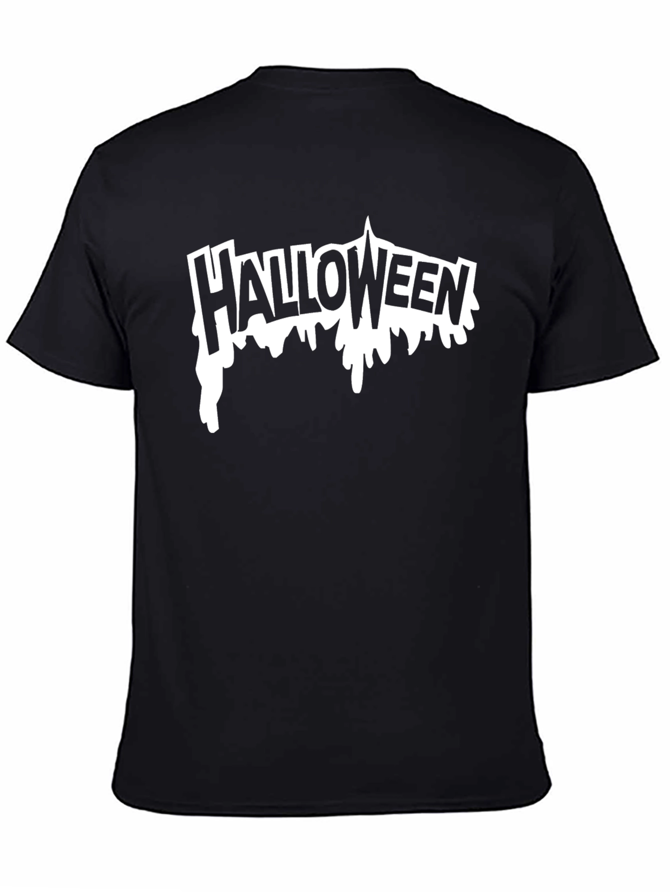 Halloween Drip T-Shirt - Black