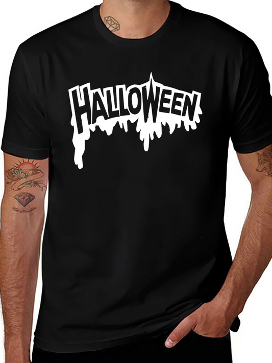 Halloween Drip T-Shirt - Black