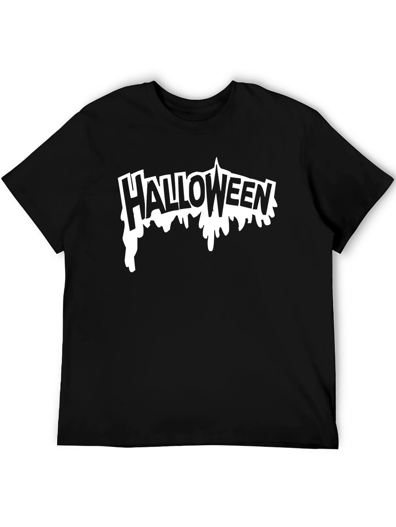 Halloween Drip T-Shirt - Black