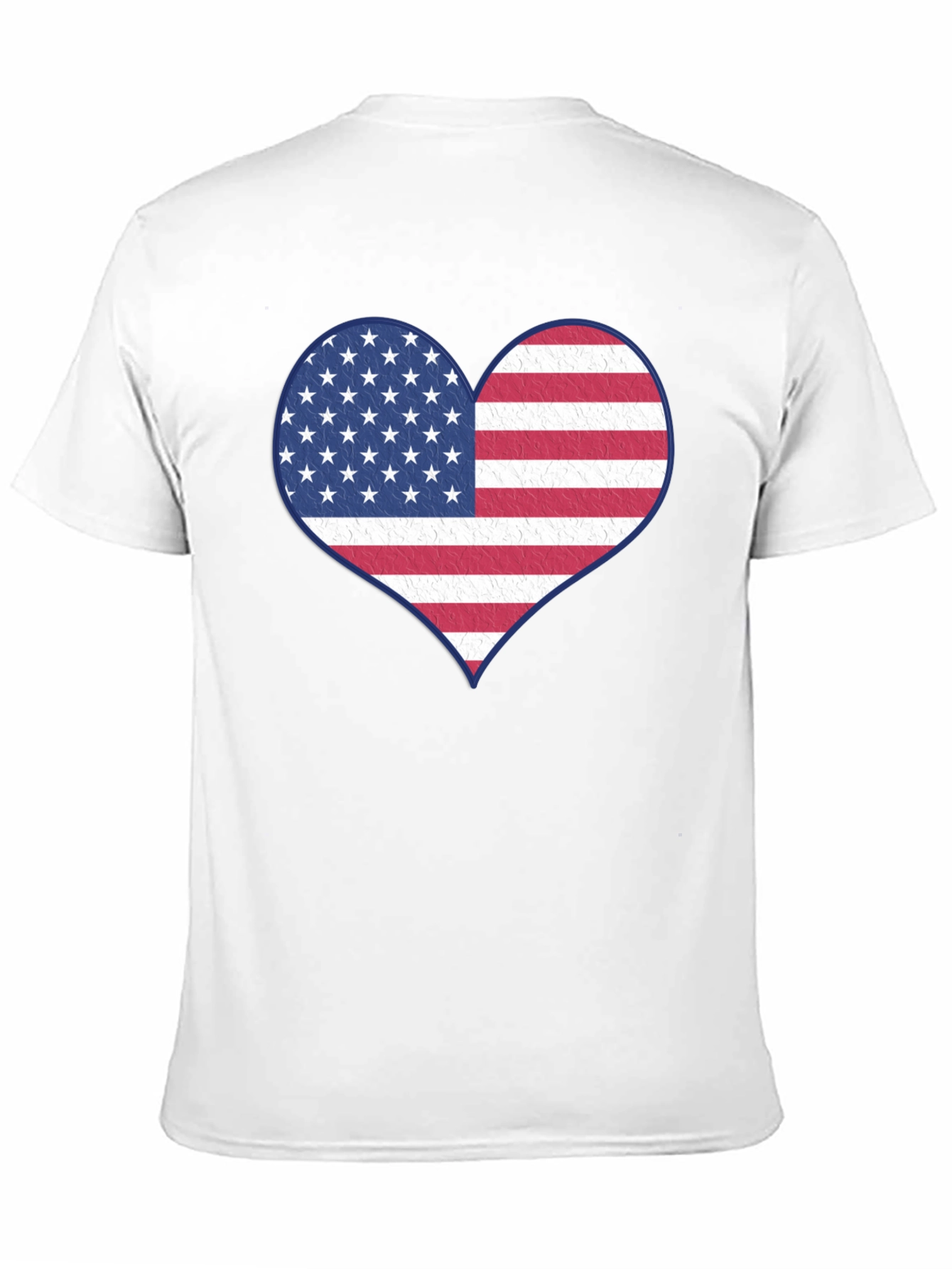 American Flag Heart T-Shirt