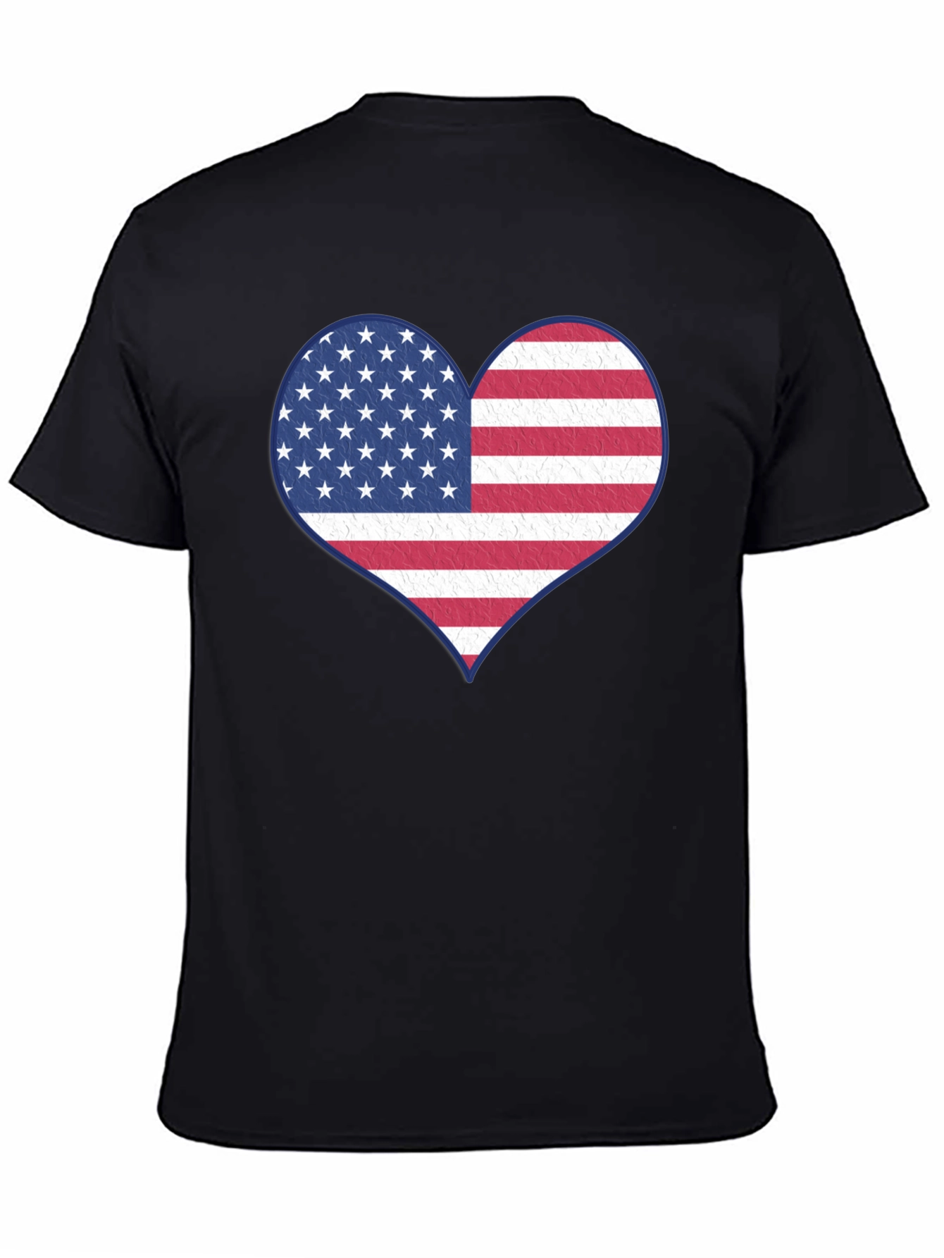 American Flag Heart T-Shirt