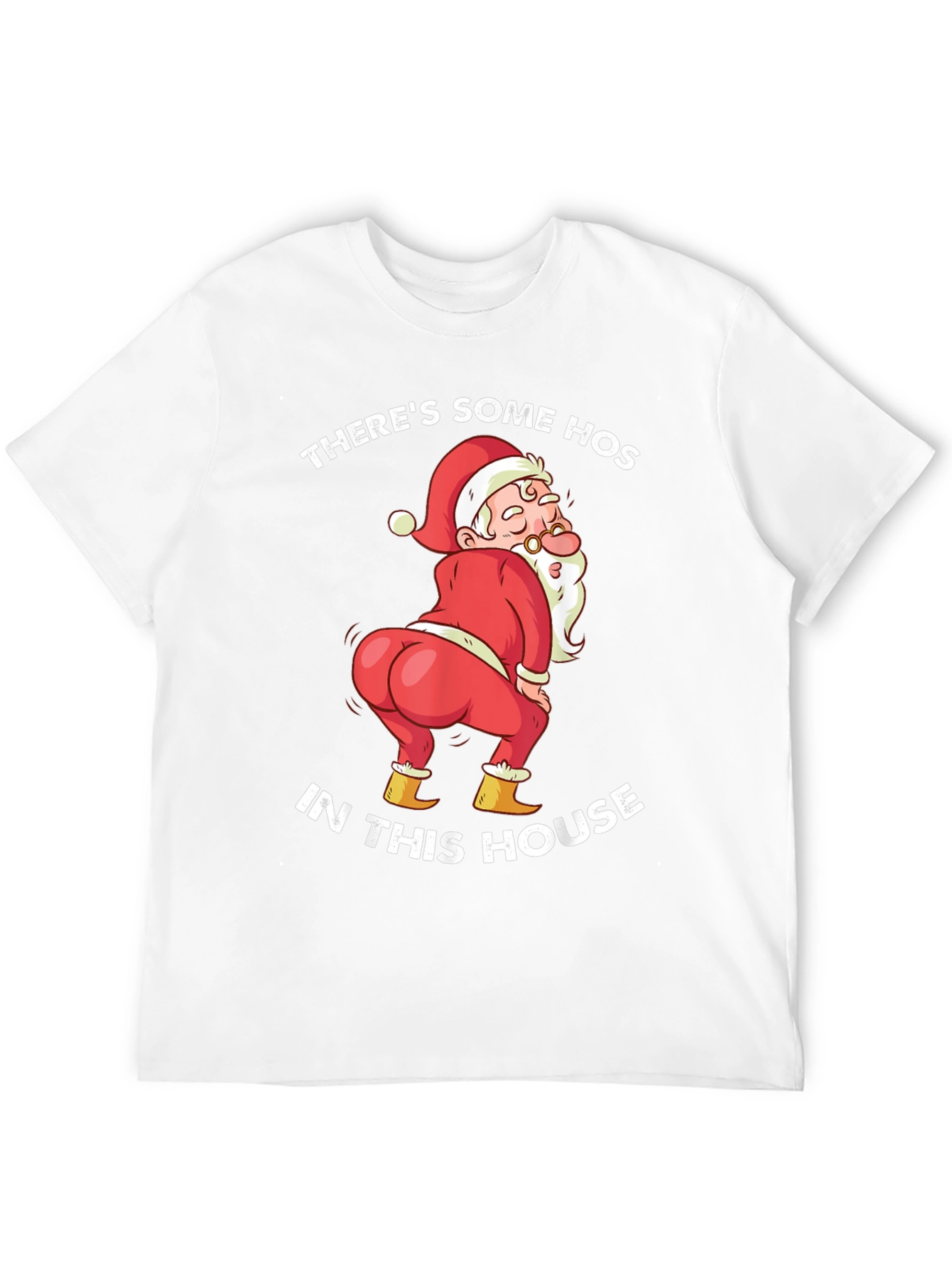 Humorous Christmas Santa T-Shirt