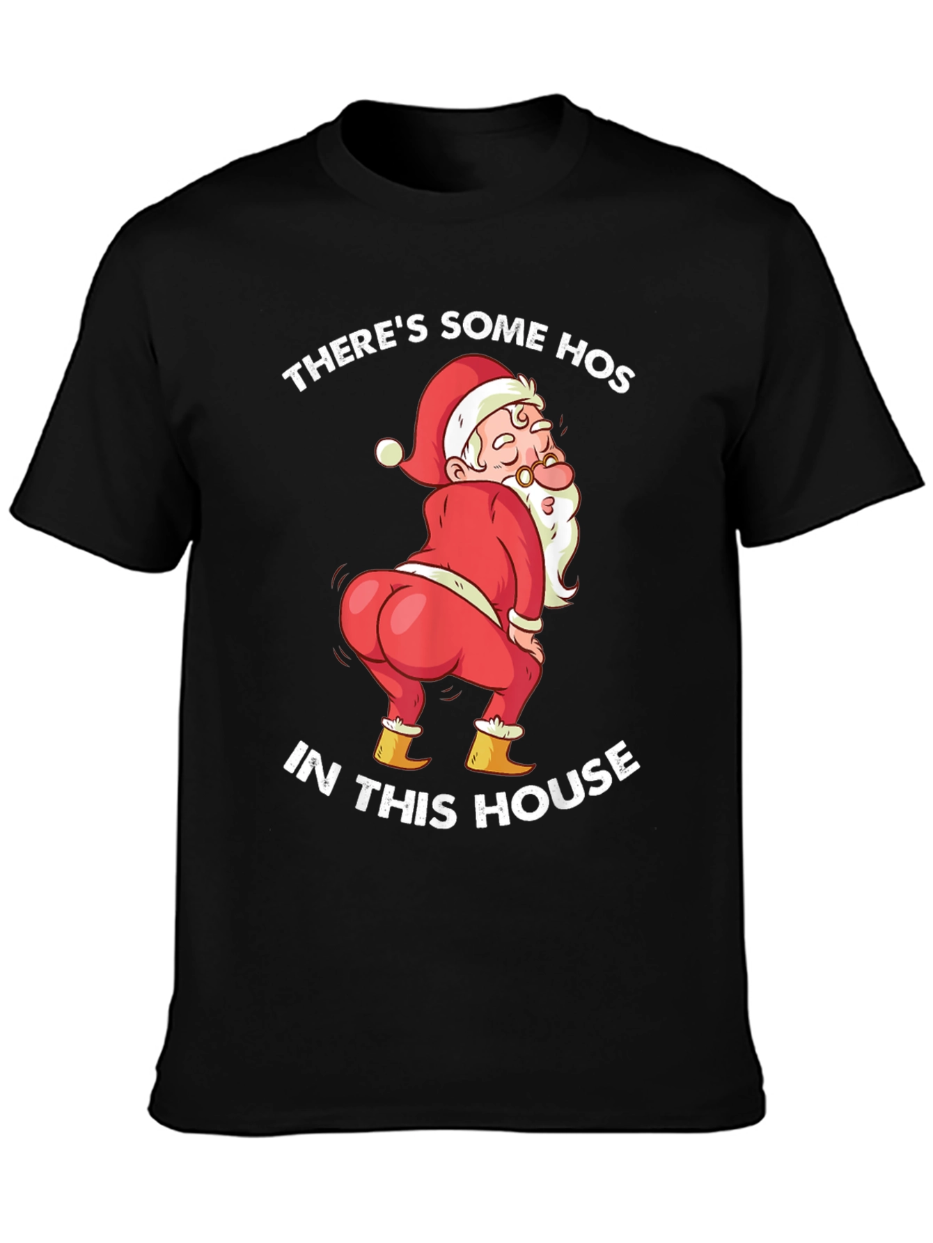 Humorous Christmas Santa T-Shirt