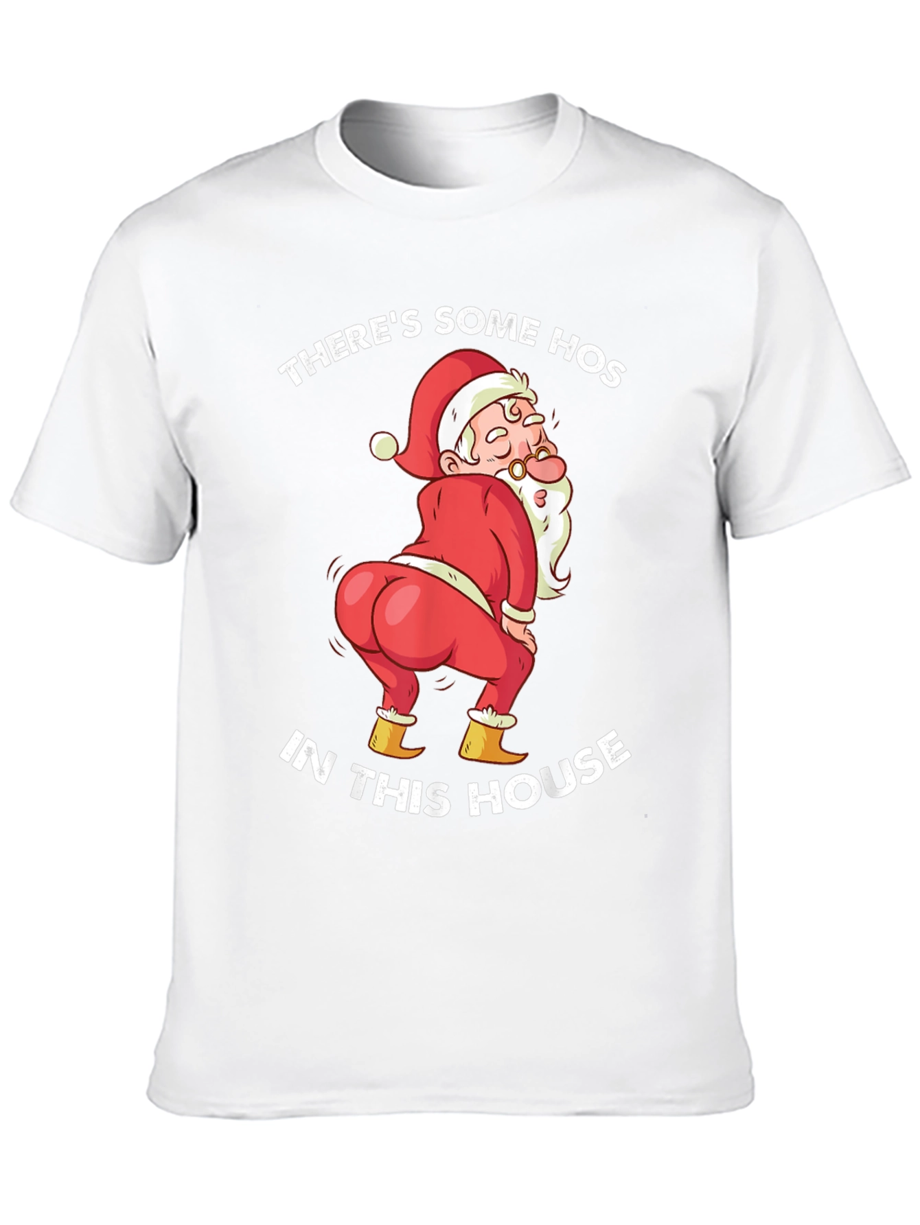 Humorous Christmas Santa T-Shirt