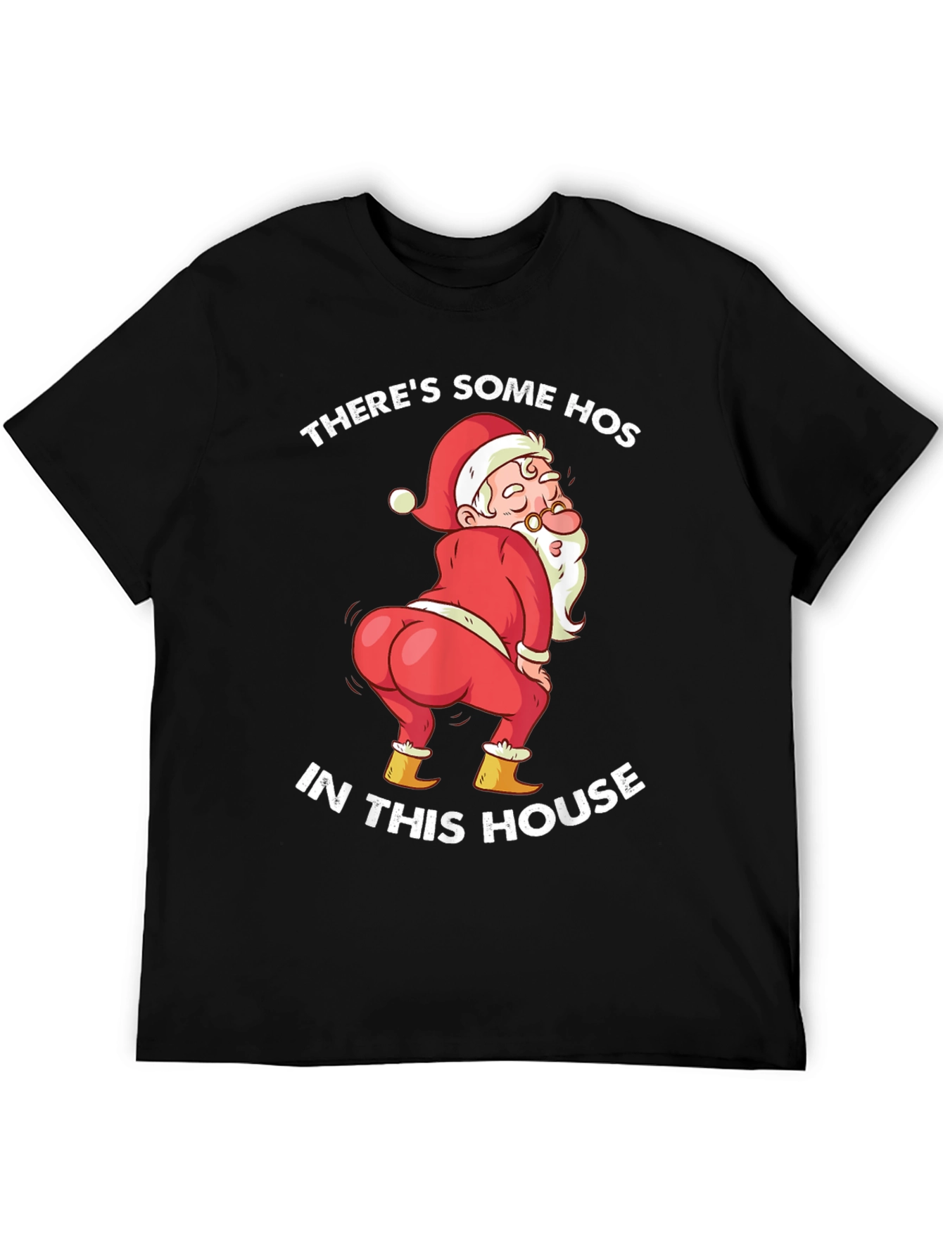 Humorous Christmas Santa T-Shirt