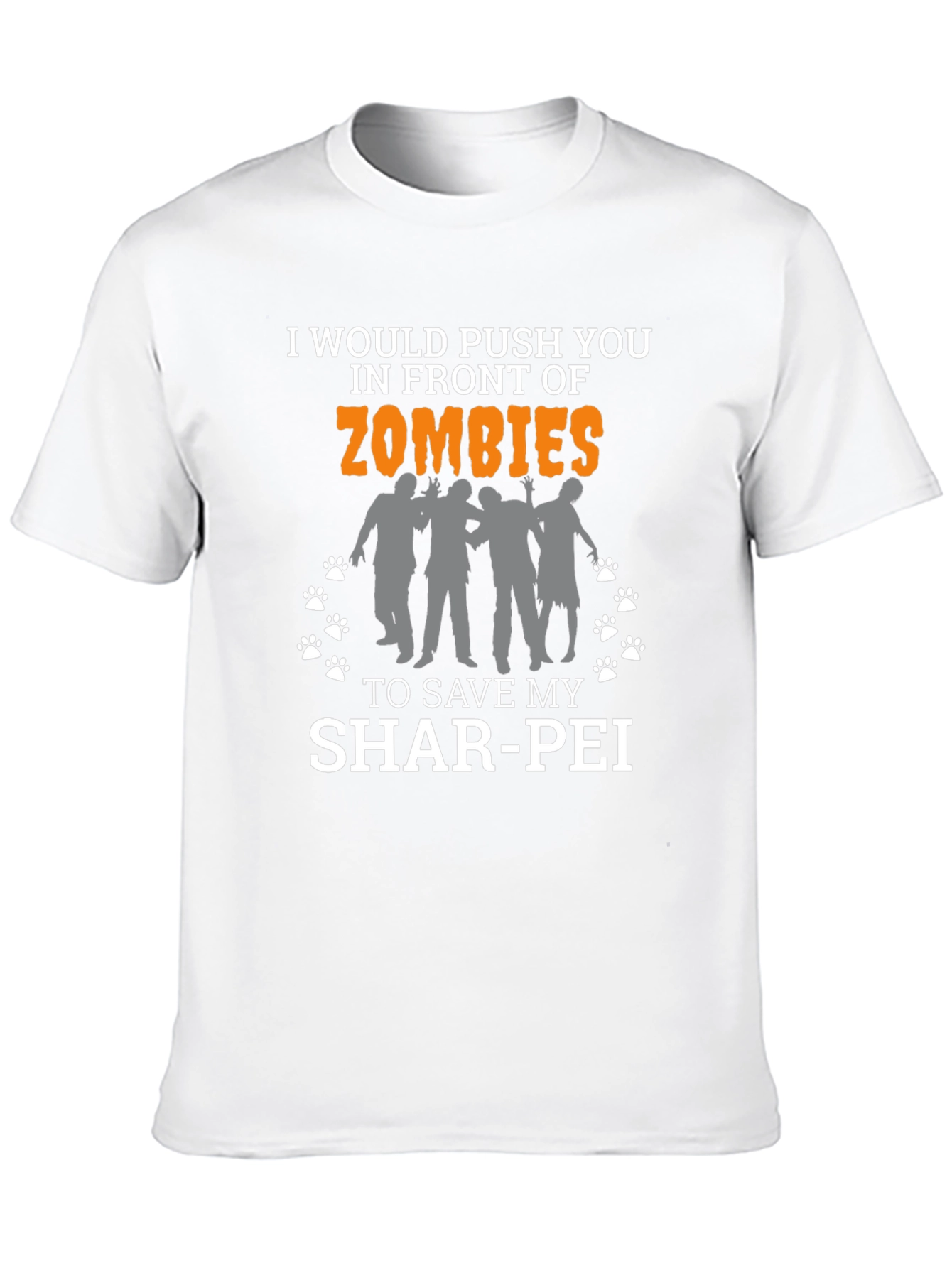 Zombie Shar-Pei T-Shirt - Dog Lover Tee