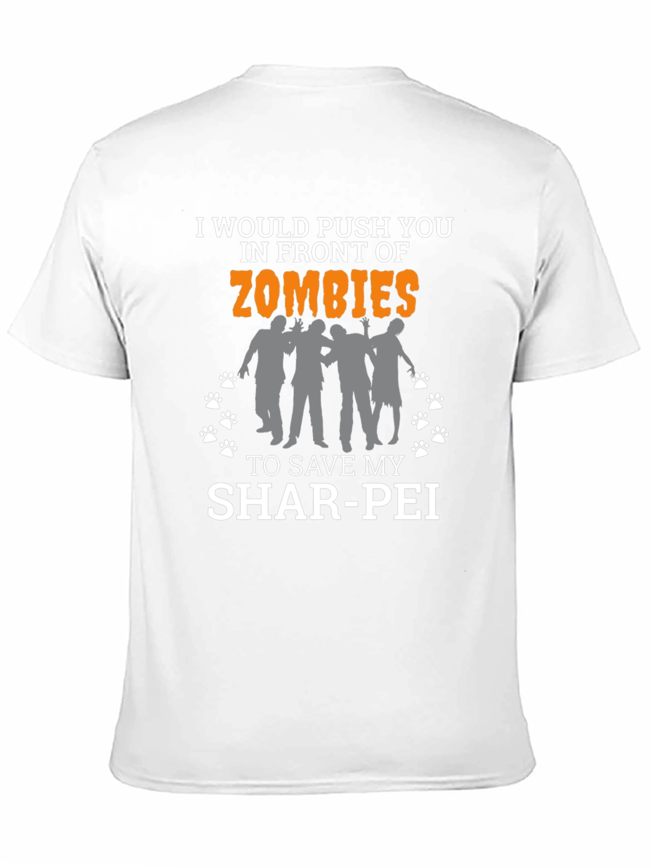 Zombie Shar-Pei T-Shirt - Dog Lover Tee