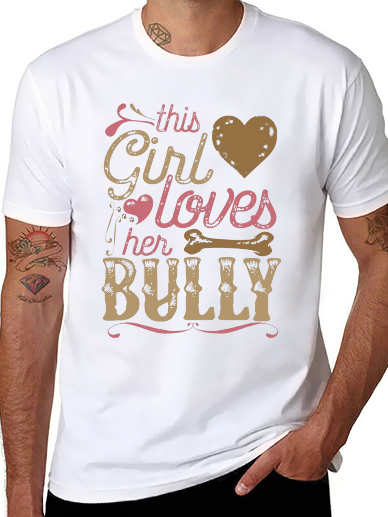 This Girl Loves Her Bully T-Shirt