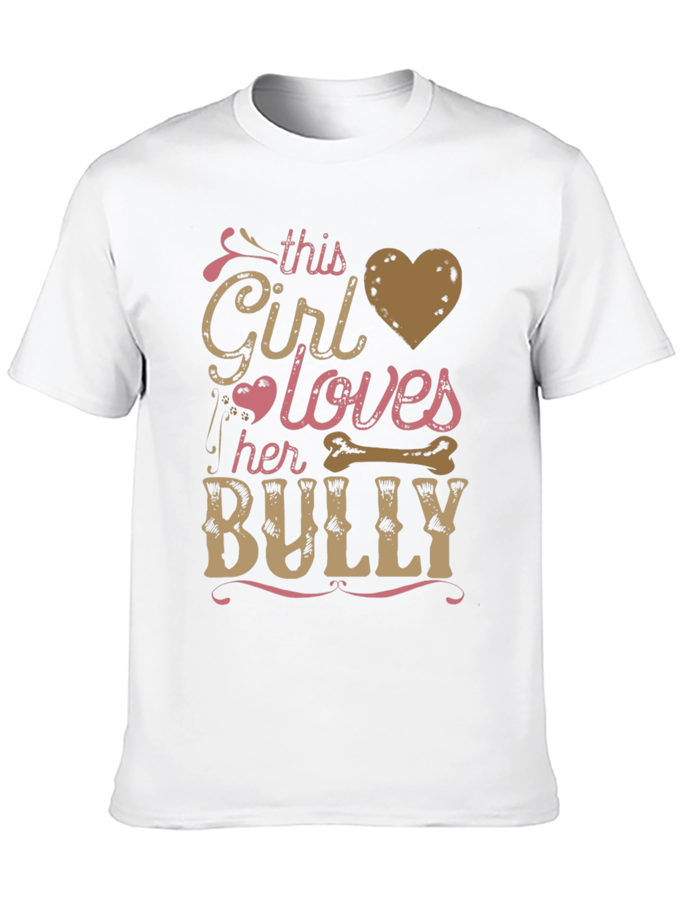 This Girl Loves Her Bully T-Shirt