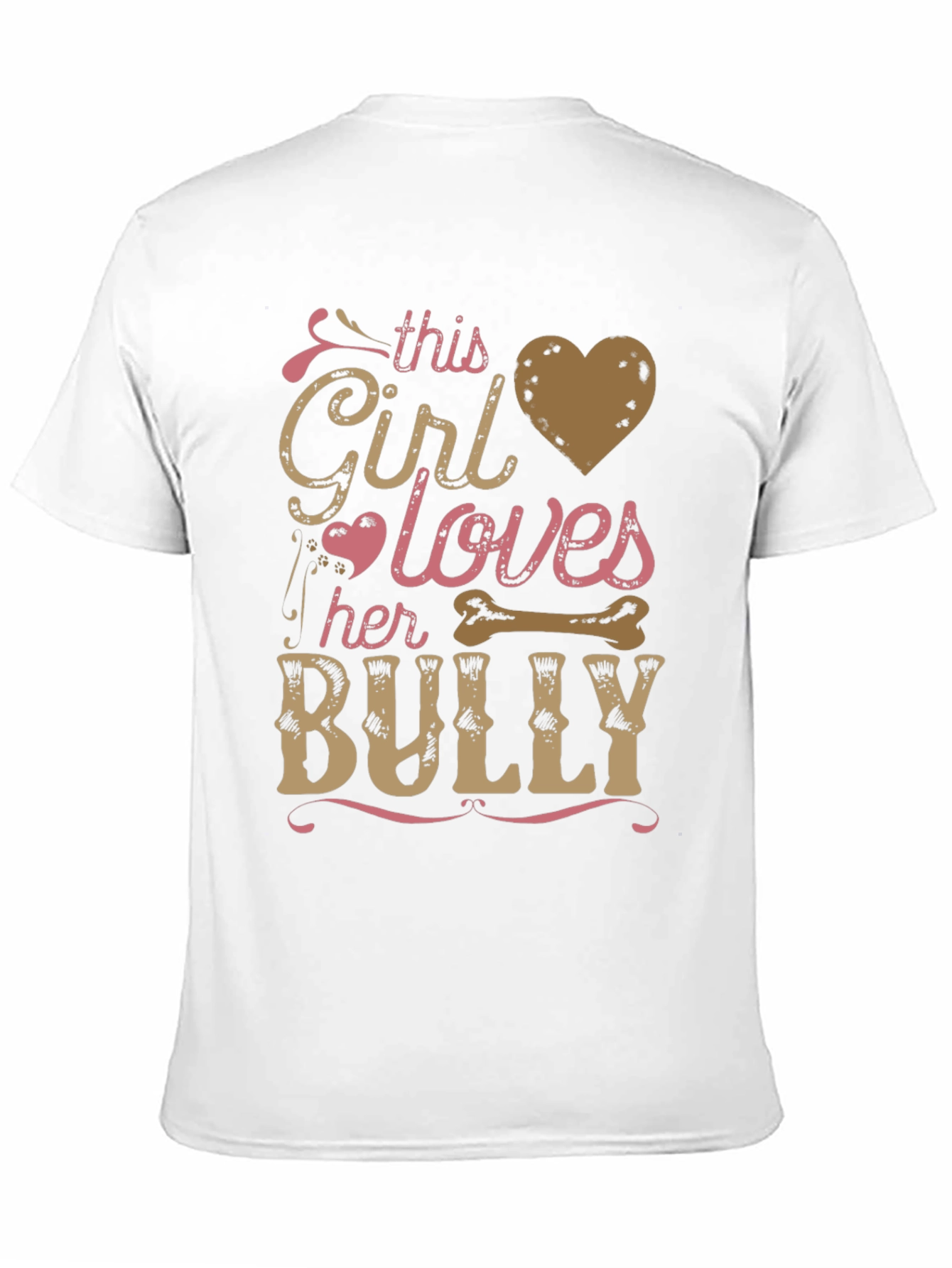 This Girl Loves Her Bully T-Shirt