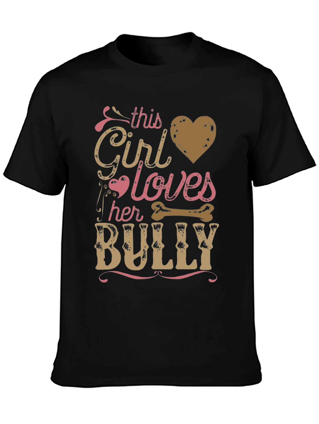 This Girl Loves Her Bully T-Shirt