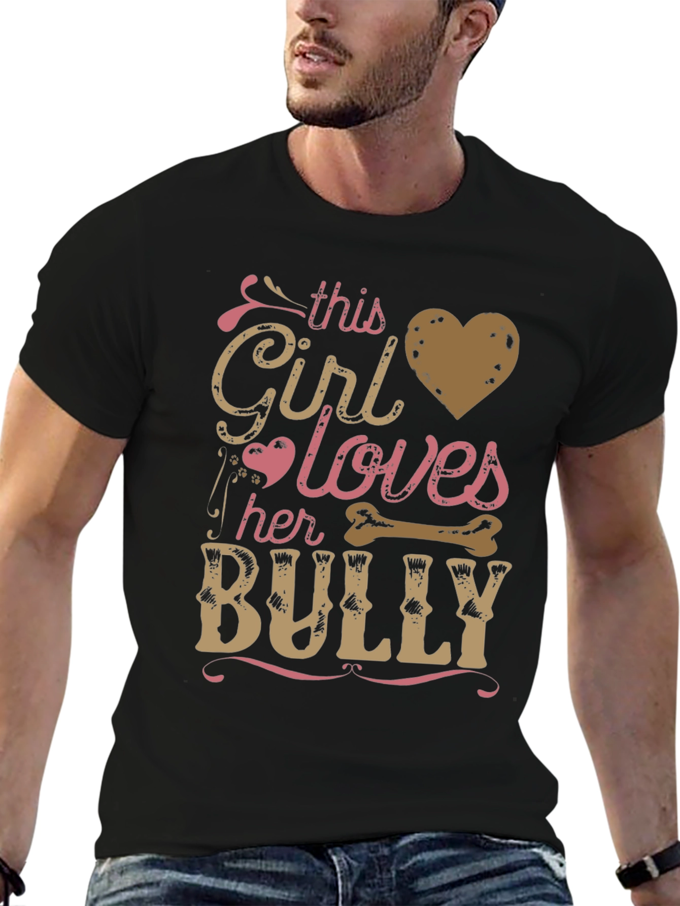 This Girl Loves Her Bully T-Shirt