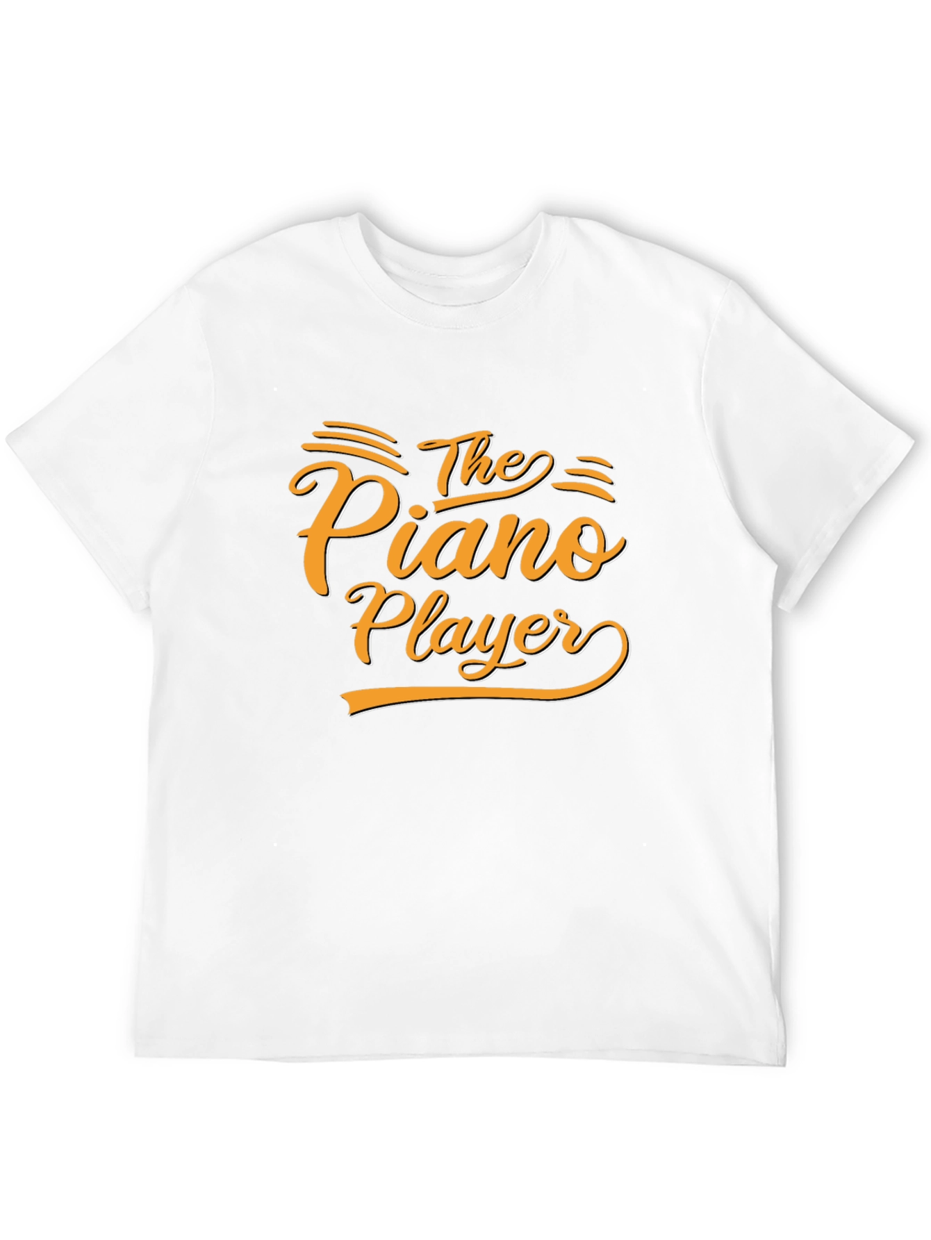 The Piano Player Graphic Tee - Stylish Musician T-Shirt