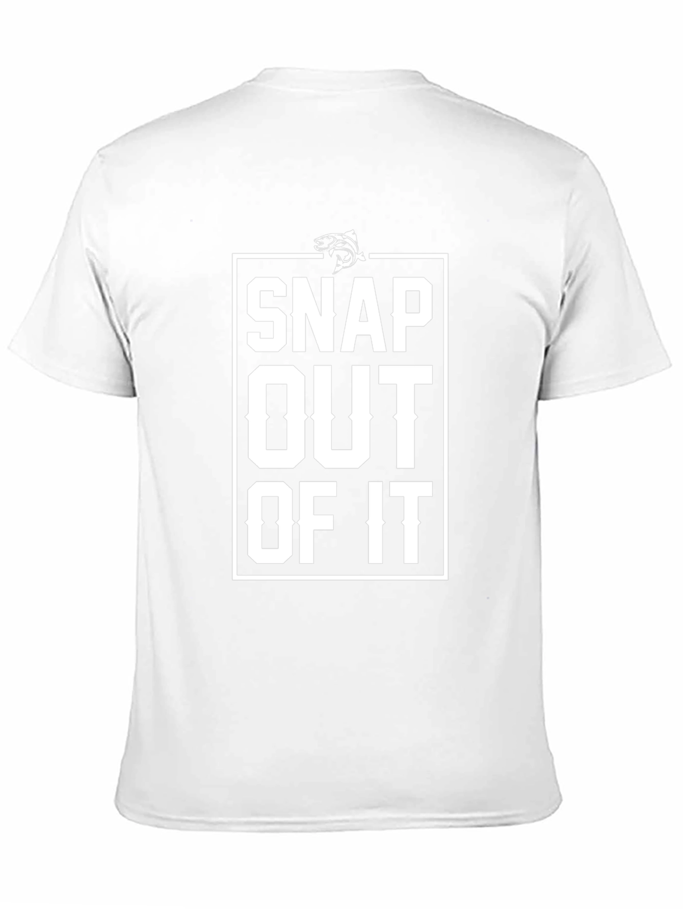 Snap Out of It Fishing T-Shirt - Black