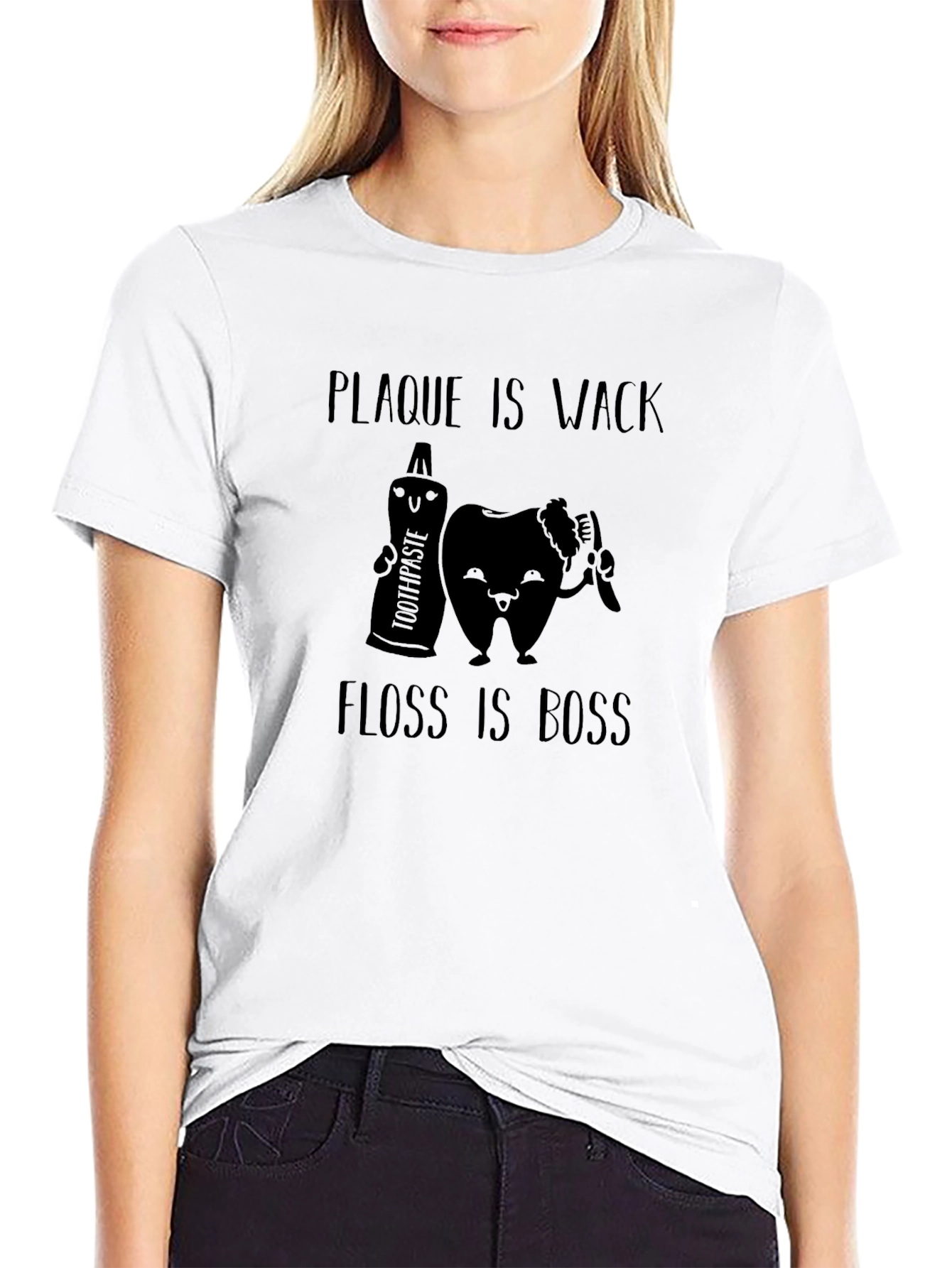 Plaque is Wack Floss is Boss Dental T-Shirt