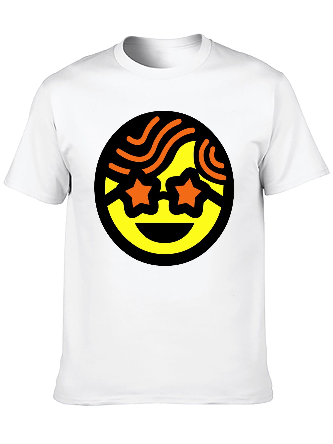 Cool Emoji Graphic Tee - Black