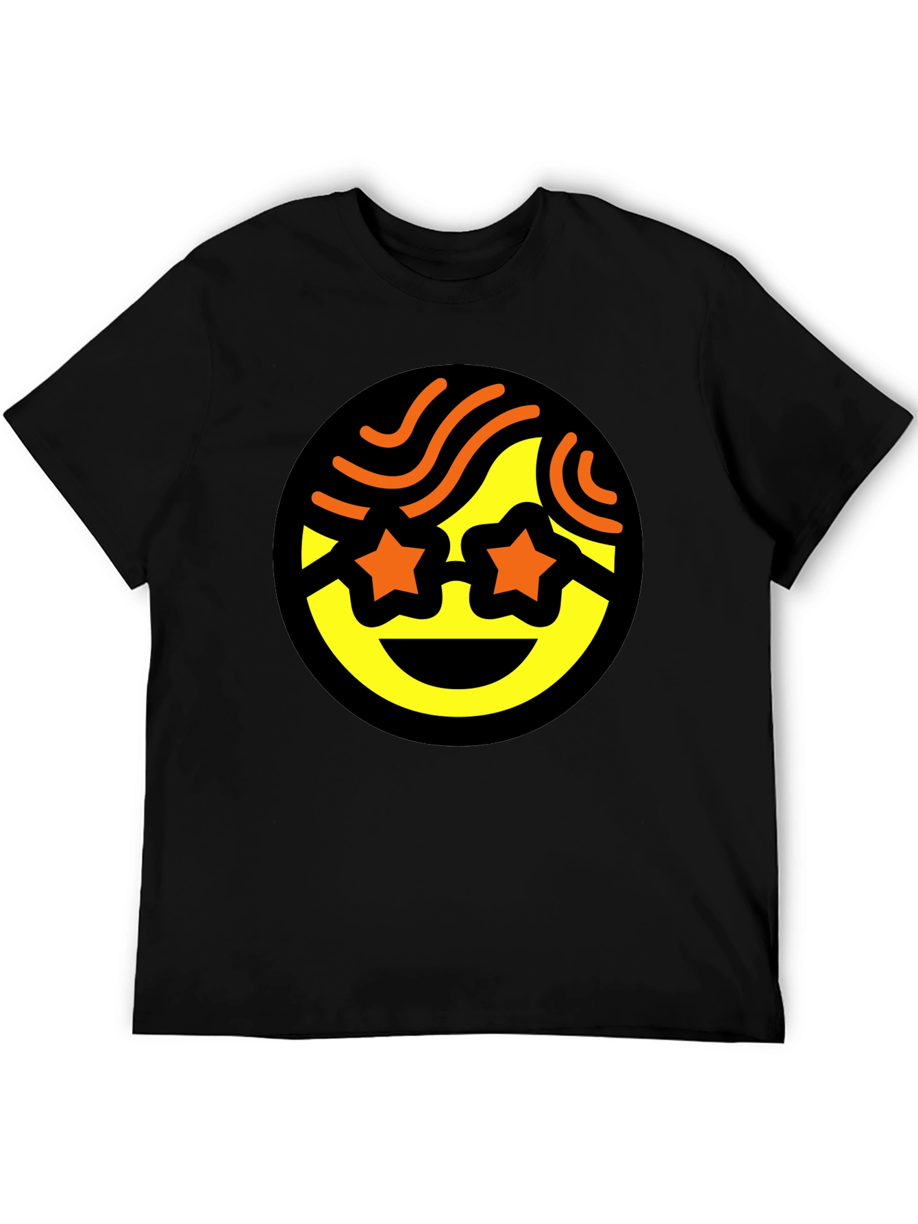 Cool Emoji Graphic Tee - Black