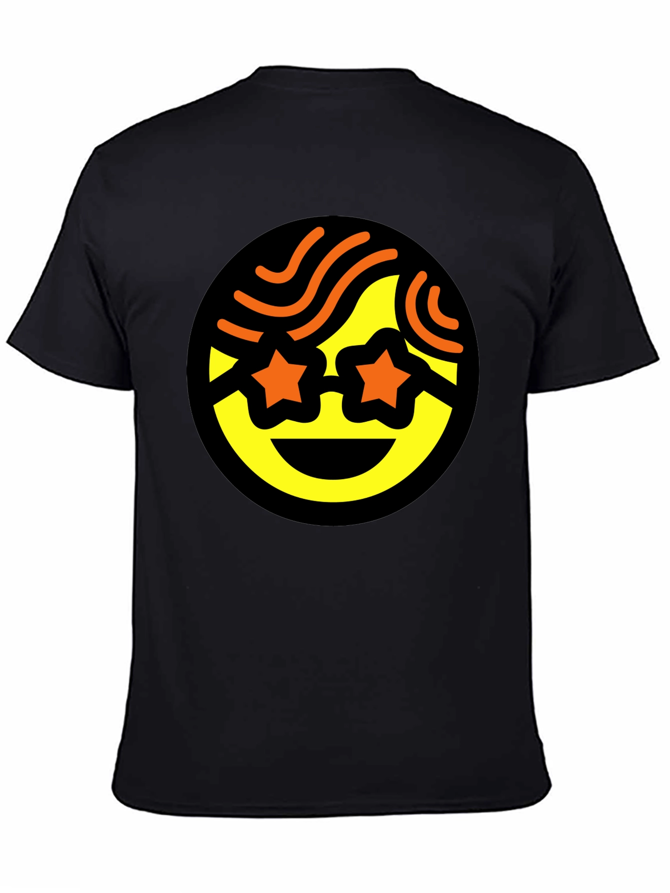 Cool Emoji Graphic Tee - Black