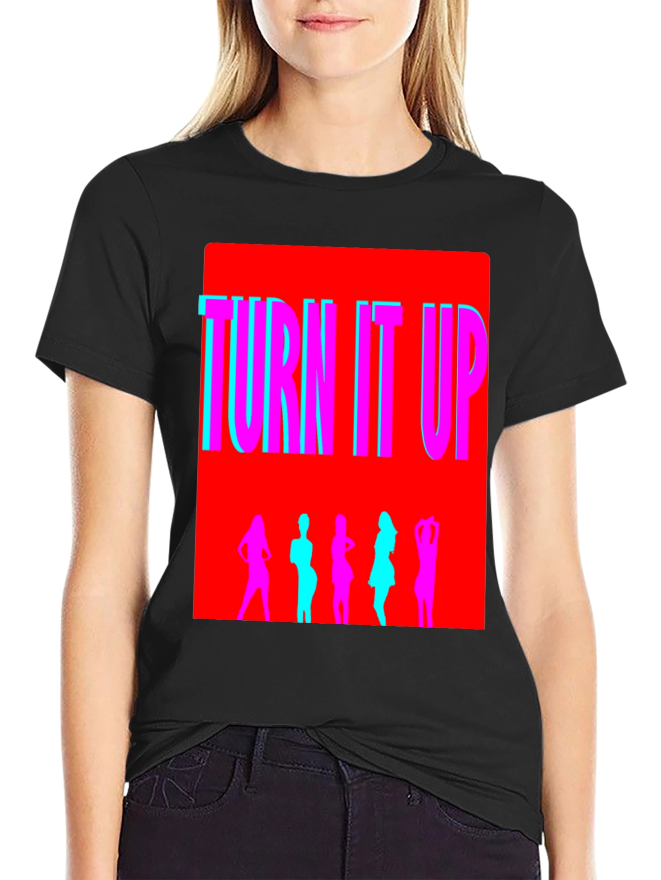 Turn It Up Graphic T-Shirt