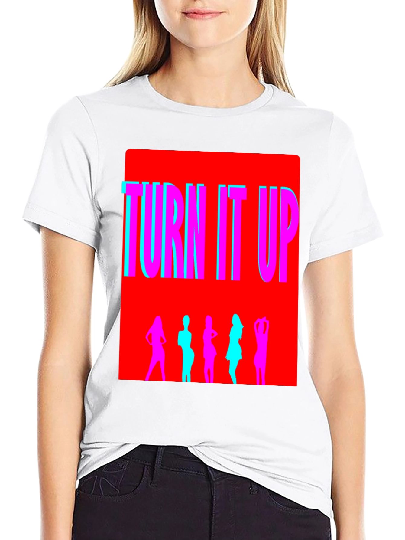 Turn It Up Graphic T-Shirt