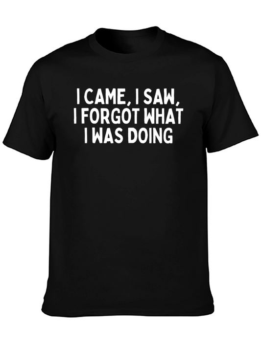 Humorous Graphic Tee - I Came I Saw...