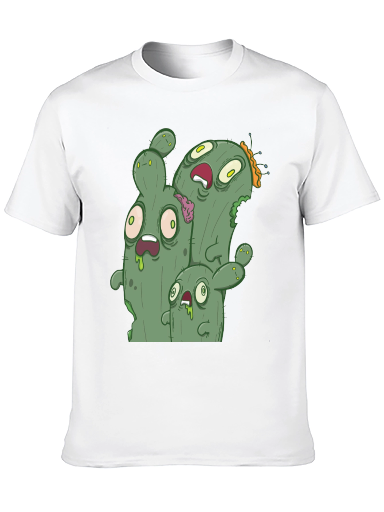 Zombie Cactus Graphic Tee - Black