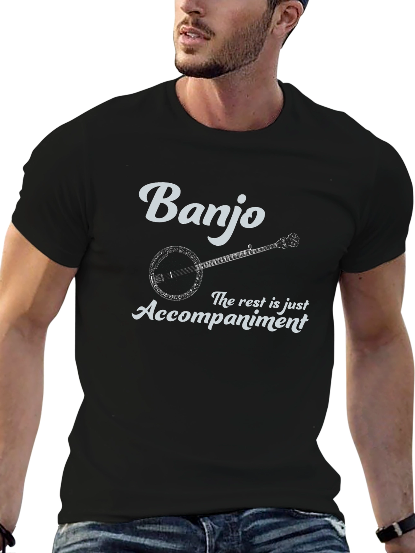Banjo T-Shirt: The Rest is Accompaniment